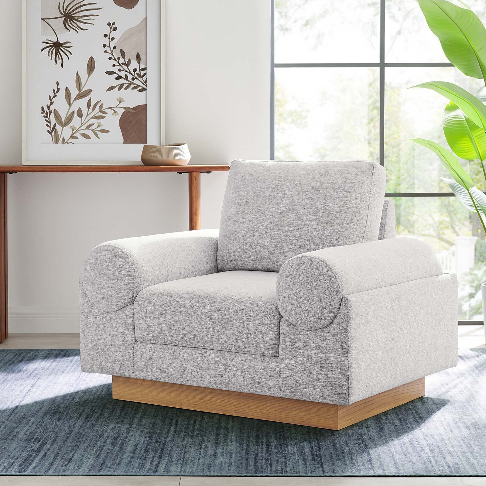 Grey armchair fantastic discount furniture