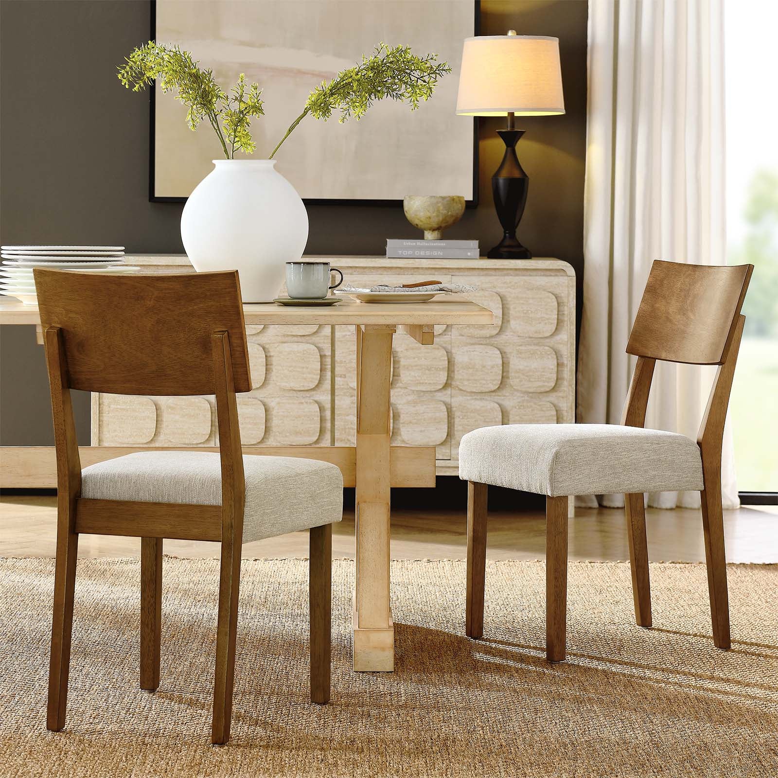 Pax Wood Dining Side Chairs - Set of 2