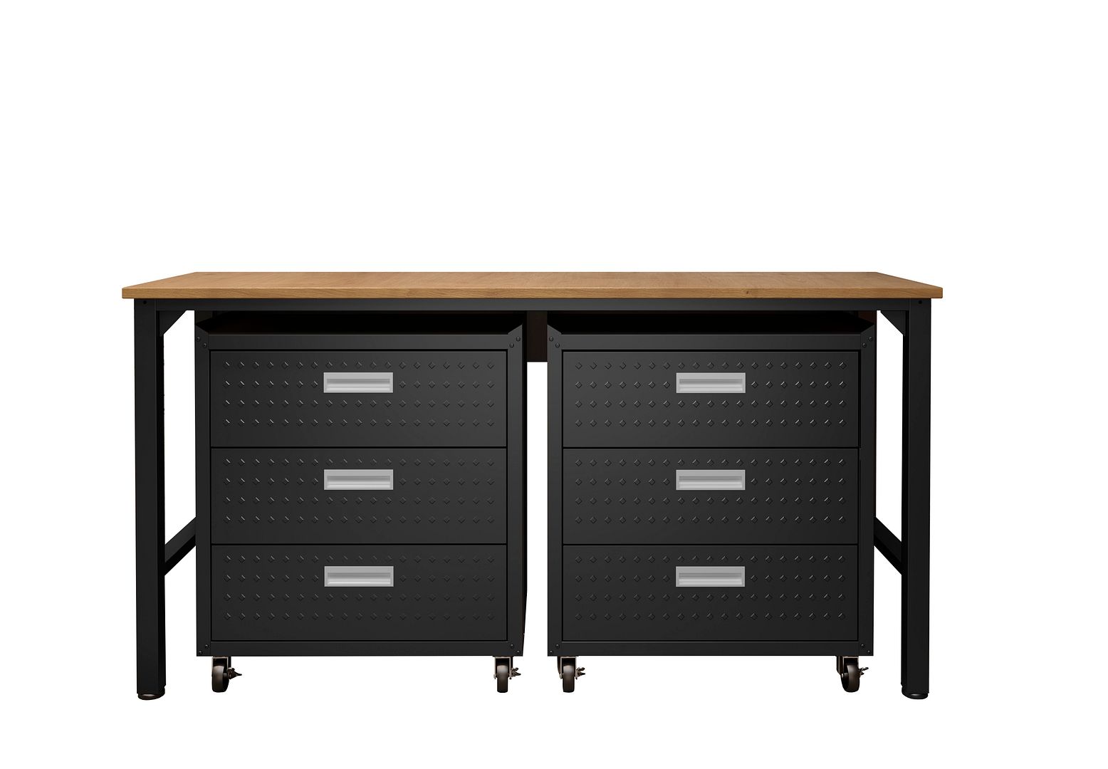 3-Piece Fortress Mobile Garage Cabinet and Worktable 6.0 - East Shore Modern Home Furnishings