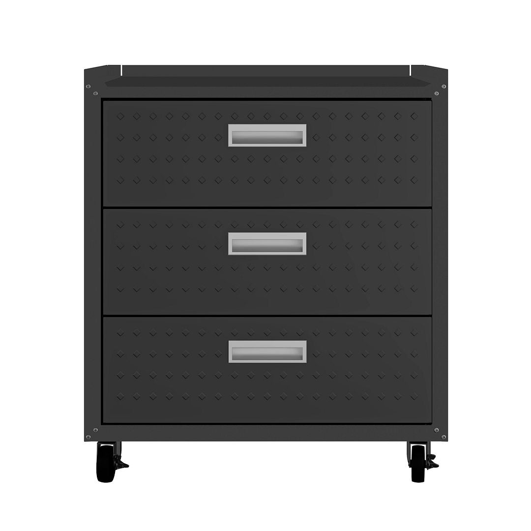 3-Piece Fortress Mobile Garage Cabinet and Worktable 6.0 - East Shore Modern Home Furnishings