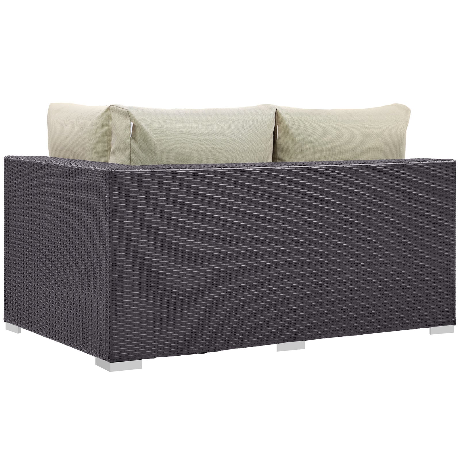 Convene Outdoor Patio Right Arm Loveseat - East Shore Modern Home Furnishings