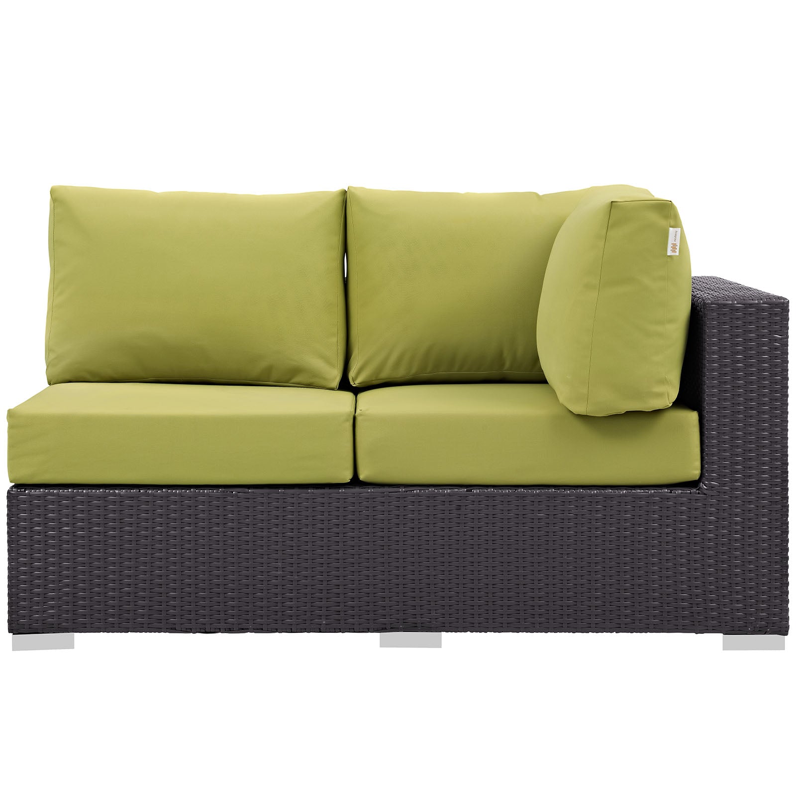 Convene Outdoor Patio Right Arm Loveseat - East Shore Modern Home Furnishings