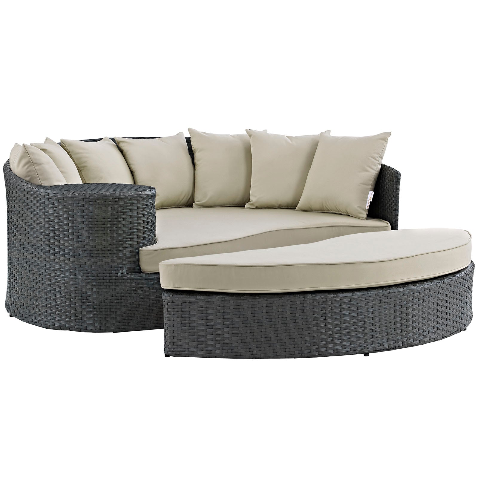 Sojourn Outdoor Patio Sunbrella® Daybed - East Shore Modern Home Furnishings