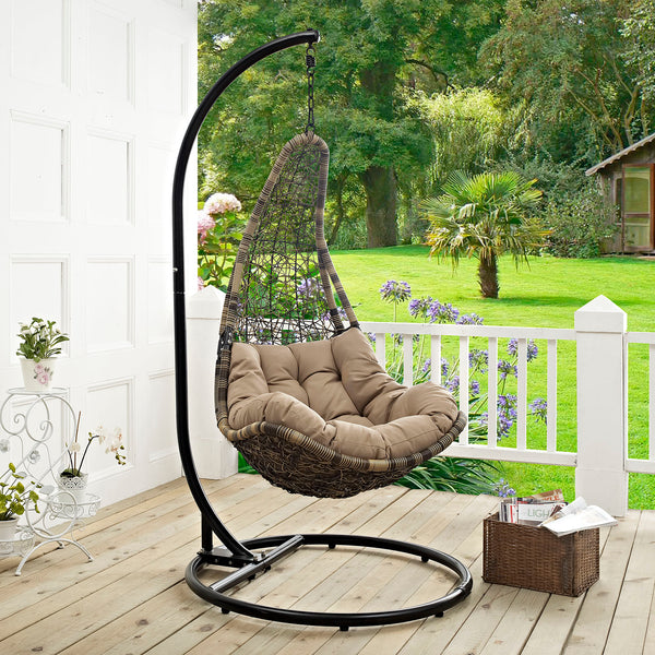 Warrenton swing seat discount with stand wayfair