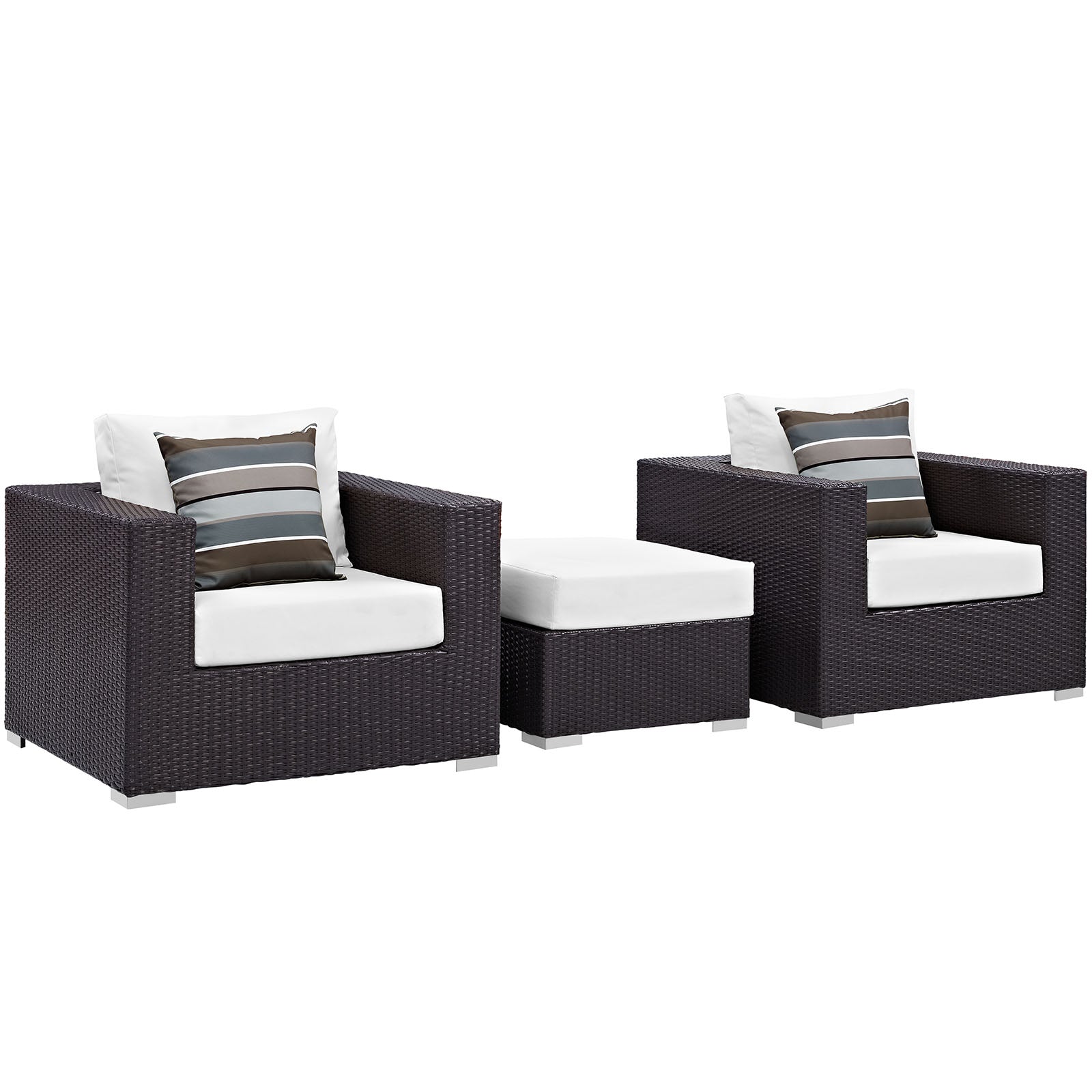 Convene 3 Piece Outdoor Patio Sofa Set - East Shore Modern Home Furnishings