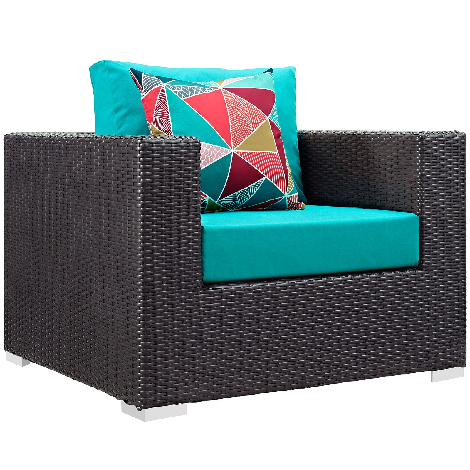 Convene 7 Piece Outdoor Patio Sectional Set - East Shore Modern Home Furnishings