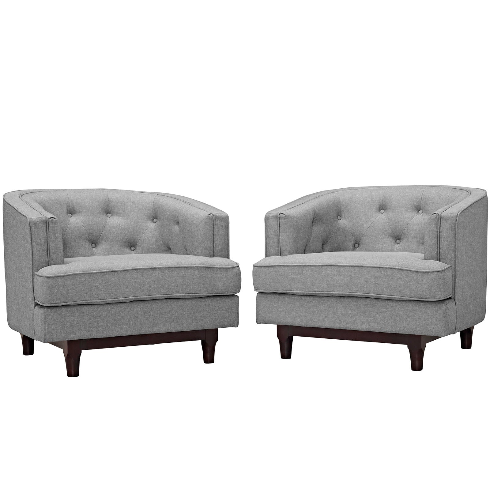 Coast Armchairs Set of 2 - East Shore Modern Home Furnishings