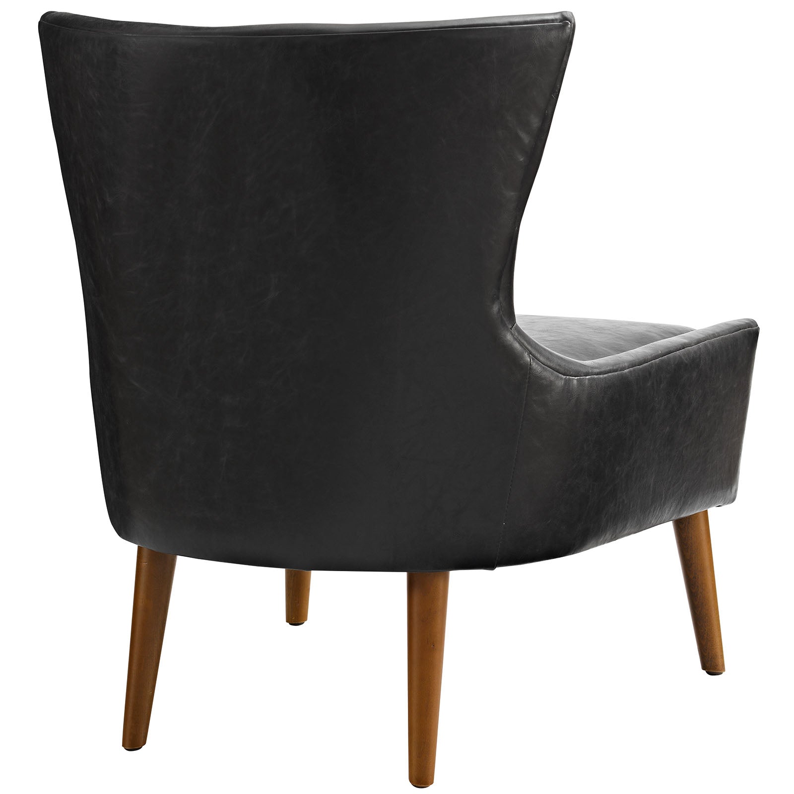 Keen Upholstered Vinyl Armchair - East Shore Modern Home Furnishings