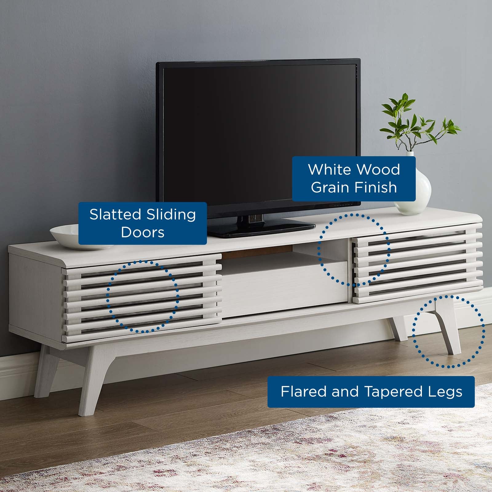 Render 59" TV Stand - East Shore Modern Home Furnishings