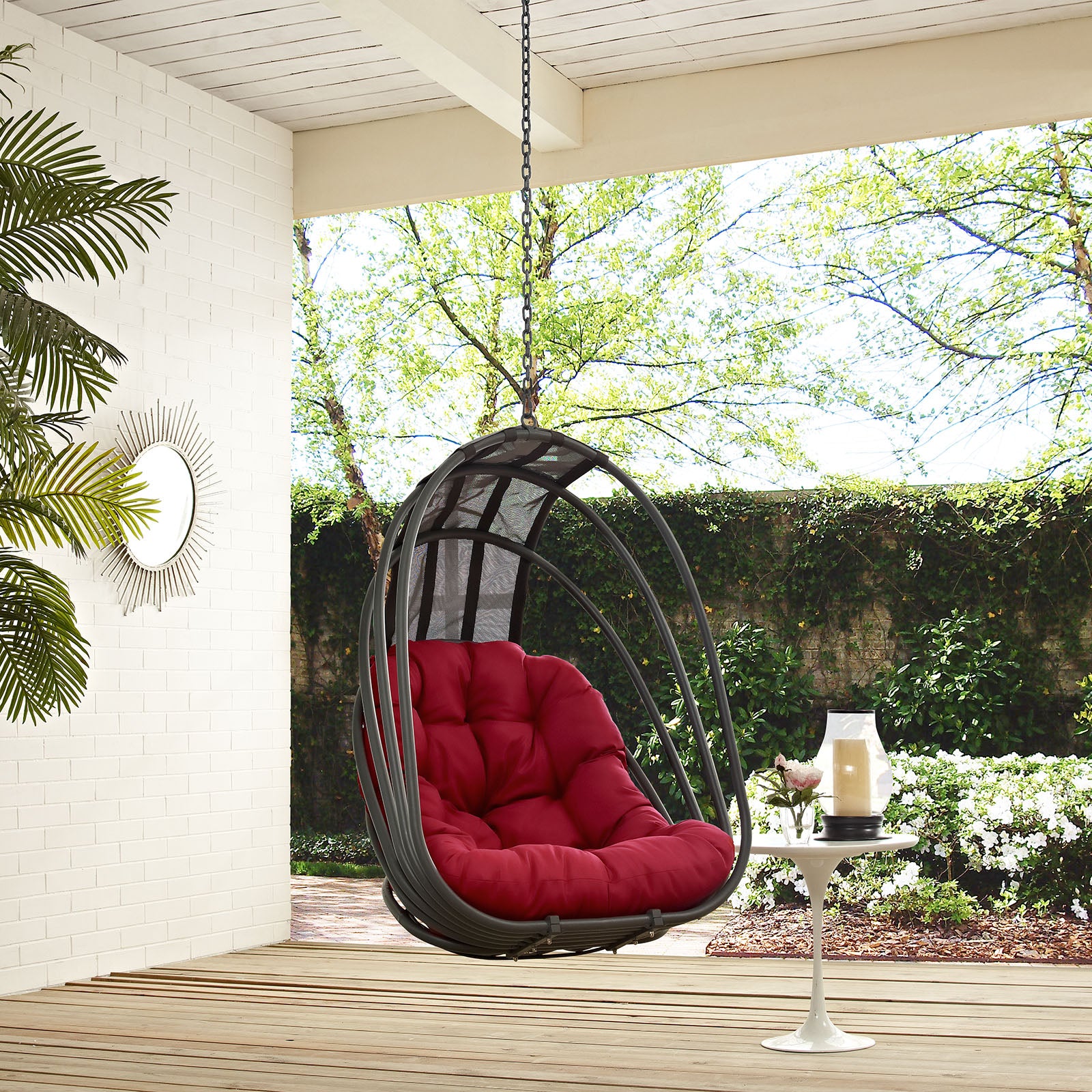 Outdoor swing 2024 chair without stand