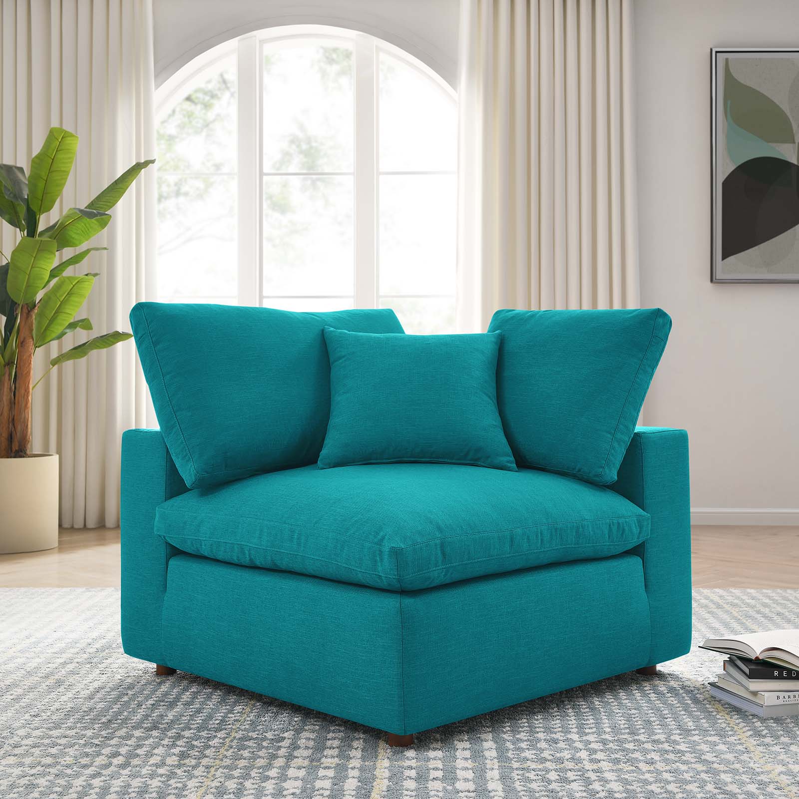 Down filled accent online chair