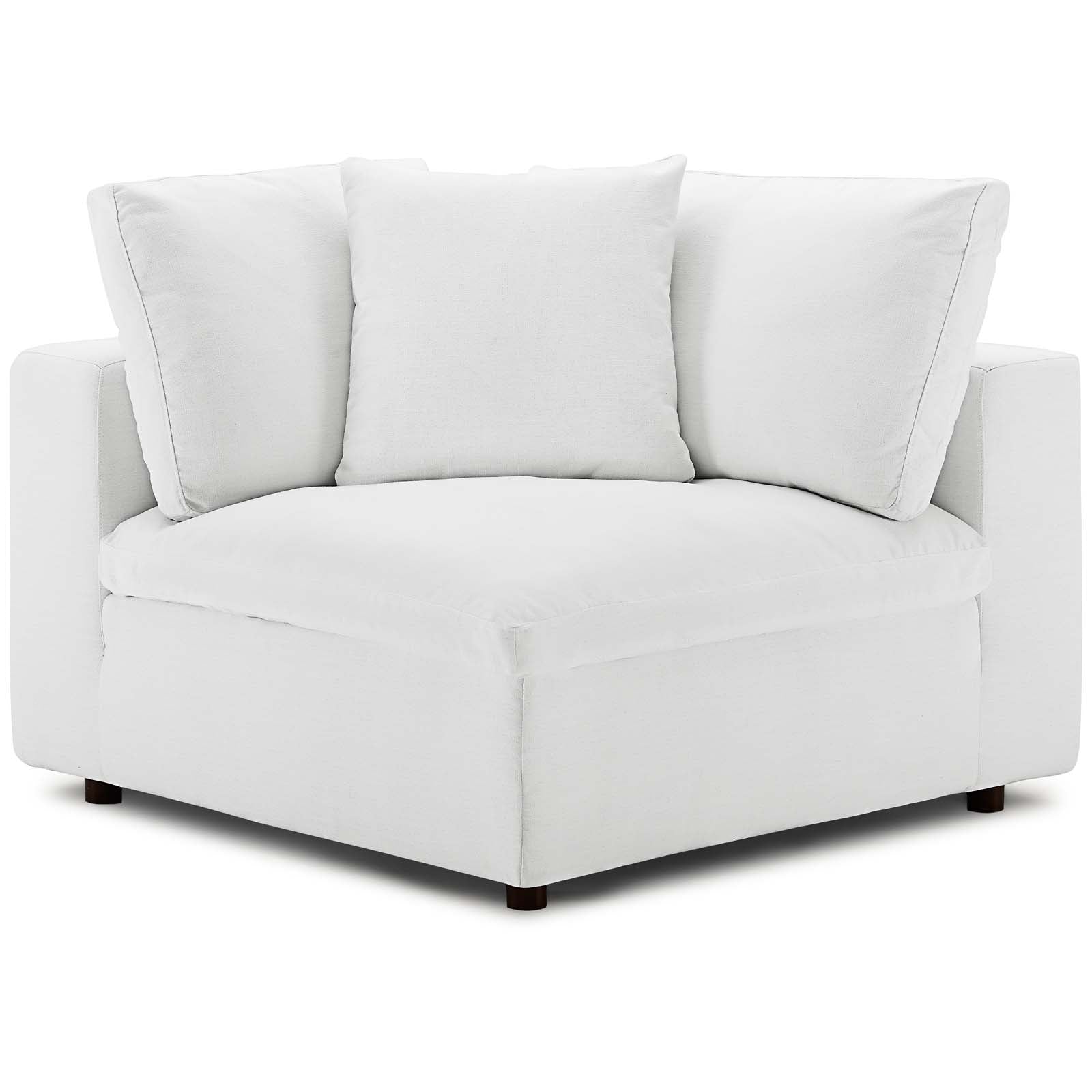 Commix Down Filled Overstuffed 4 Piece Sectional Sofa Set - East Shore Modern Home Furnishings