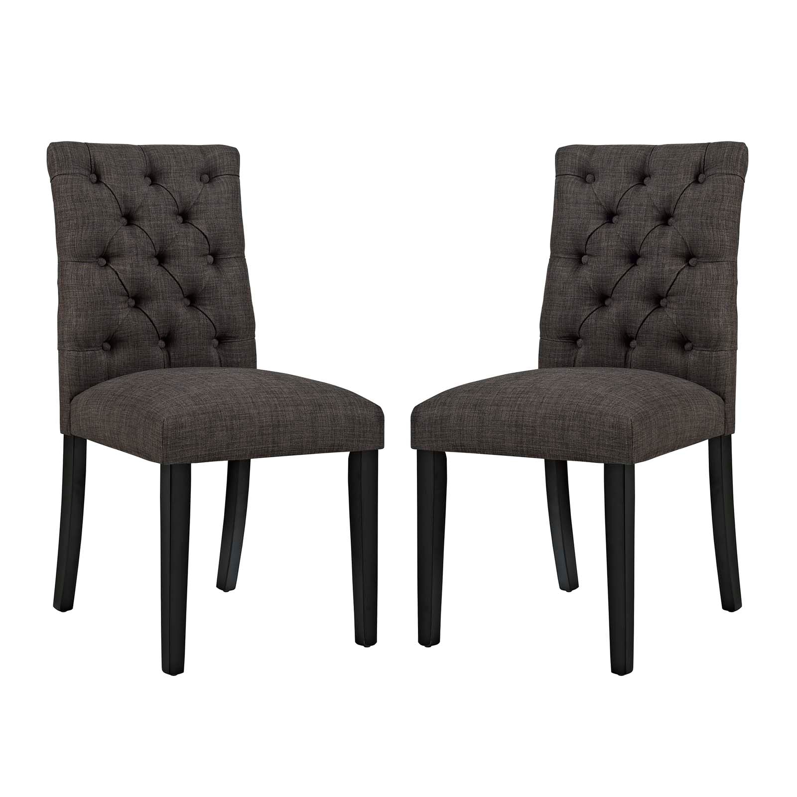 Duchess Dining Chair Fabric Set of 2 - East Shore Modern Home Furnishings