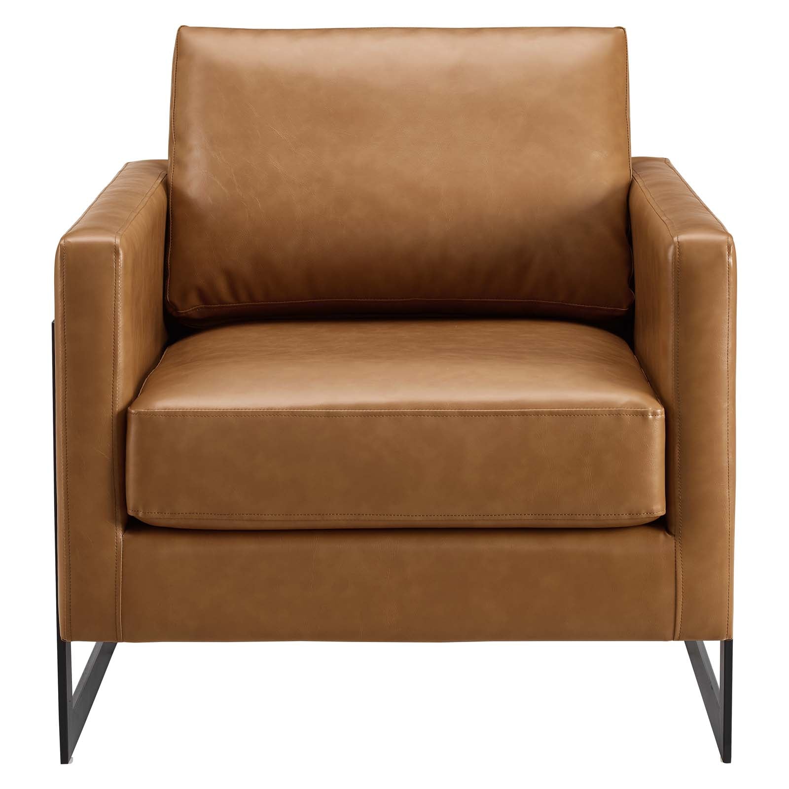 Posse Vegan Leather Accent Chair - East Shore Modern Home Furnishings