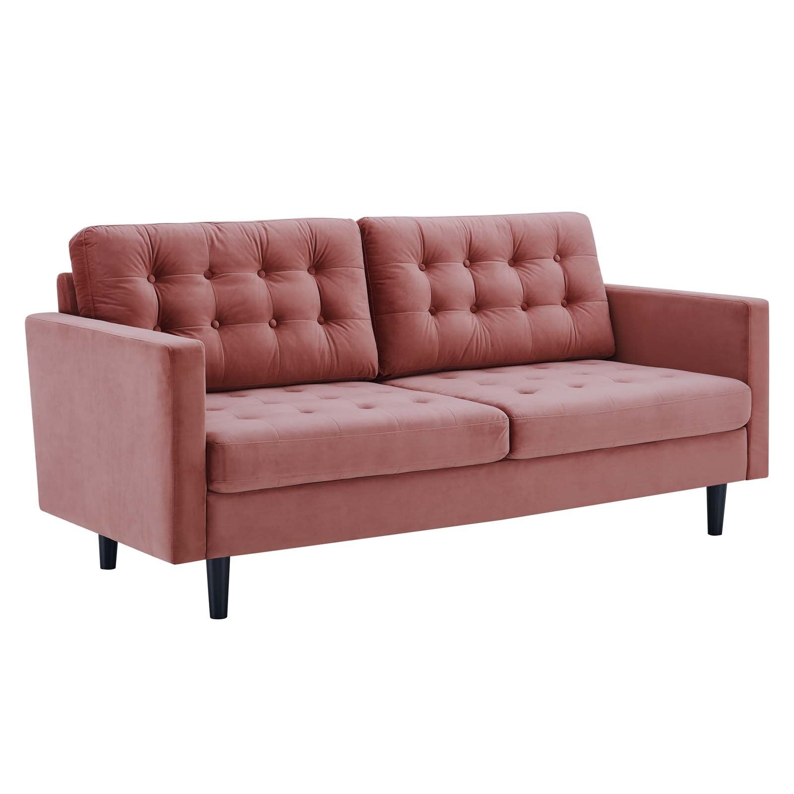 Exalt Tufted Performance Velvet Sofa - East Shore Modern Home Furnishings