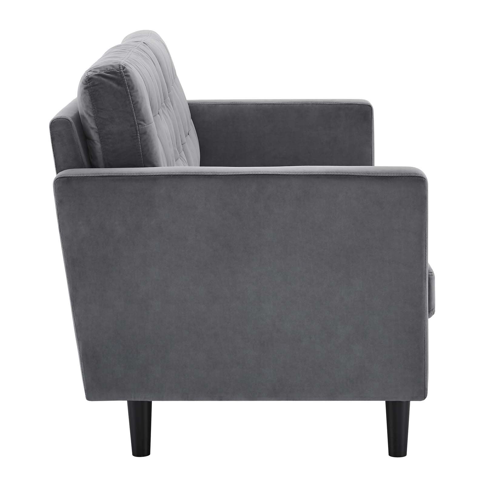 Exalt Tufted Performance Velvet Sofa - East Shore Modern Home Furnishings