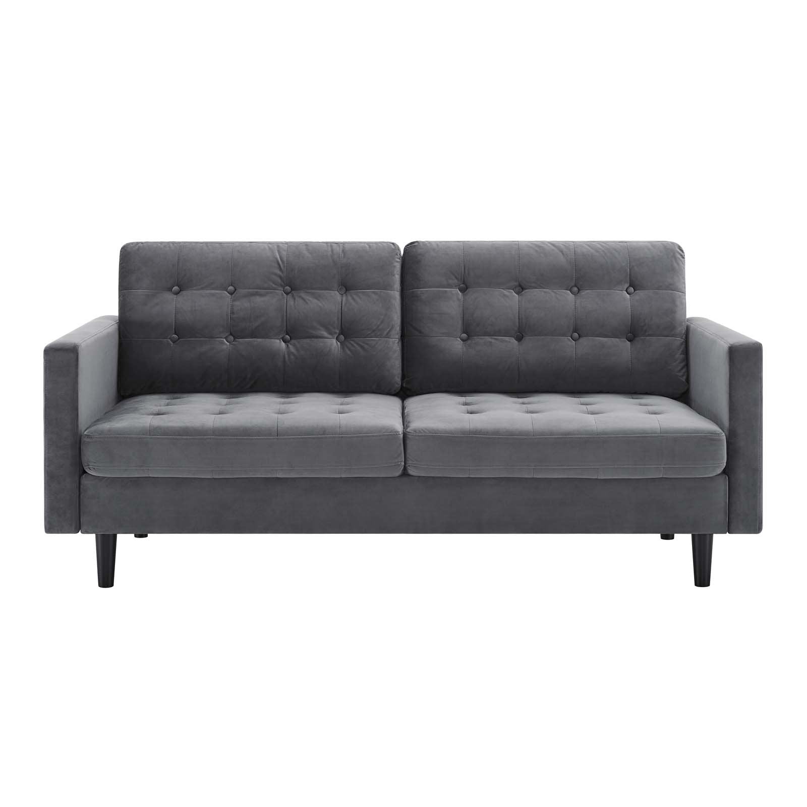 Exalt Tufted Performance Velvet Sofa - East Shore Modern Home Furnishings