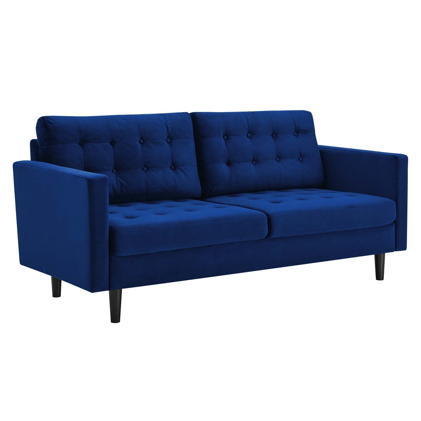 Exalt Tufted Performance Velvet Sofa - East Shore Modern Home Furnishings