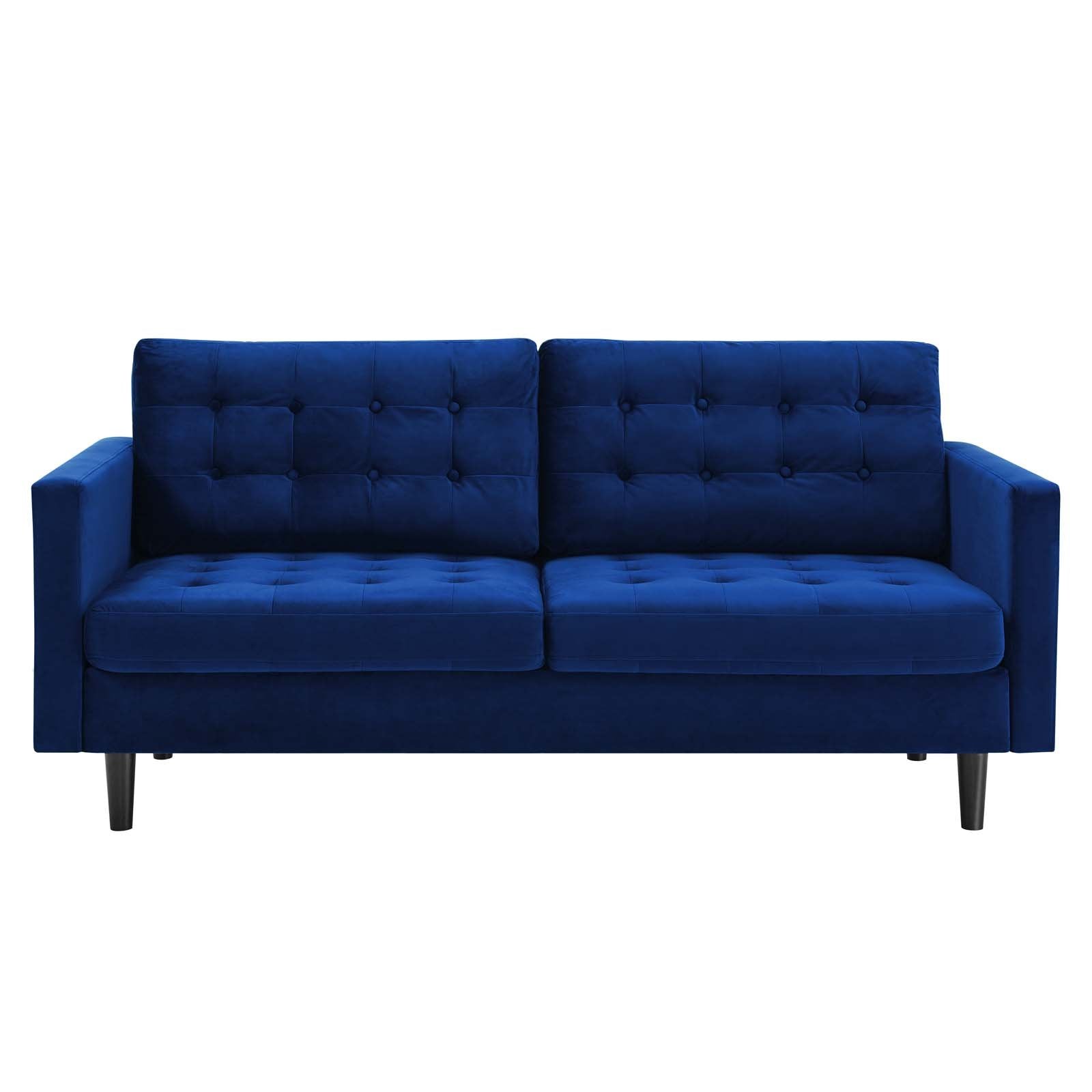 Exalt Tufted Performance Velvet Sofa - East Shore Modern Home Furnishings