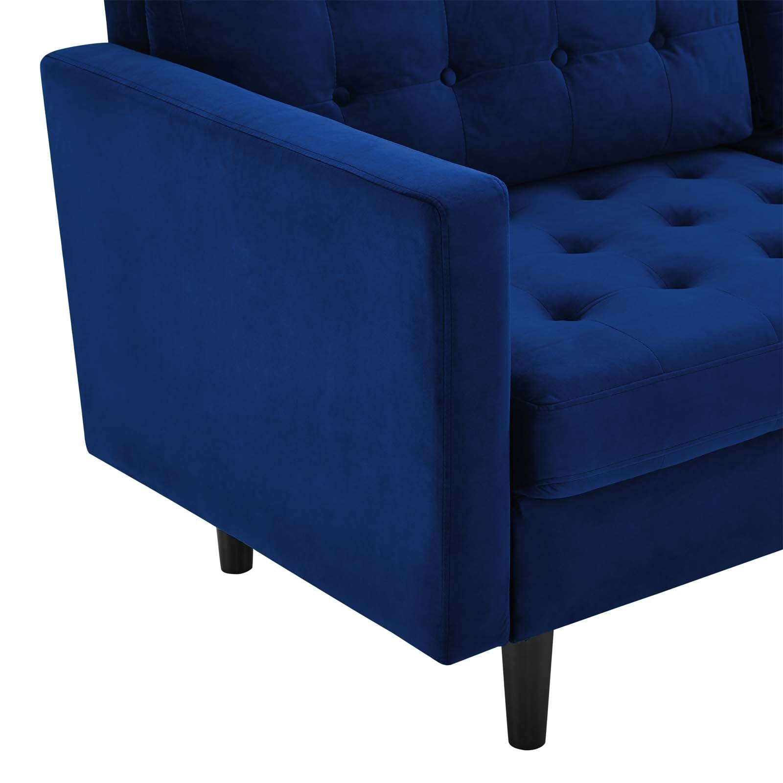 Exalt Tufted Performance Velvet Sofa - East Shore Modern Home Furnishings