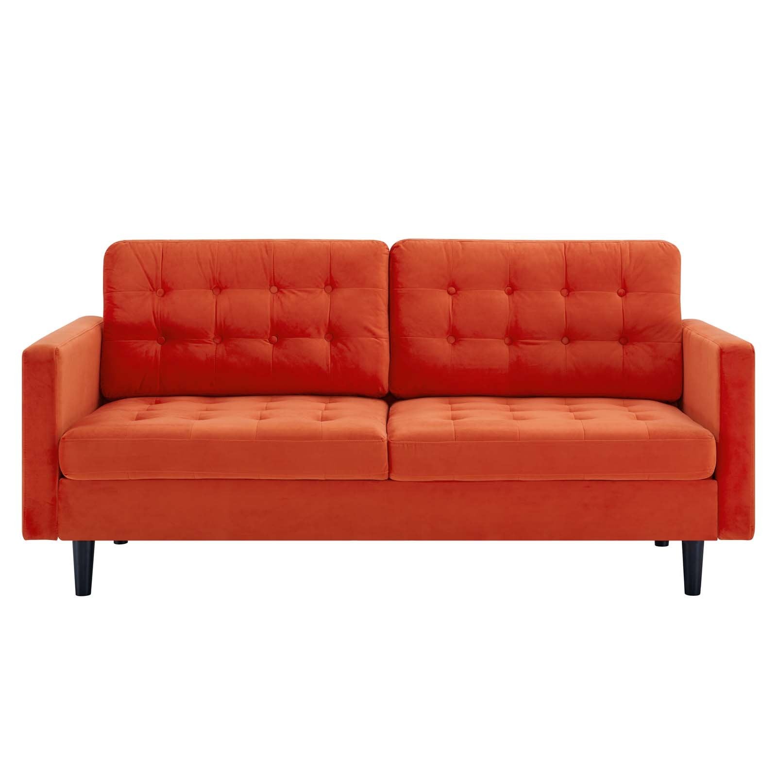 Exalt Tufted Performance Velvet Sofa - East Shore Modern Home Furnishings