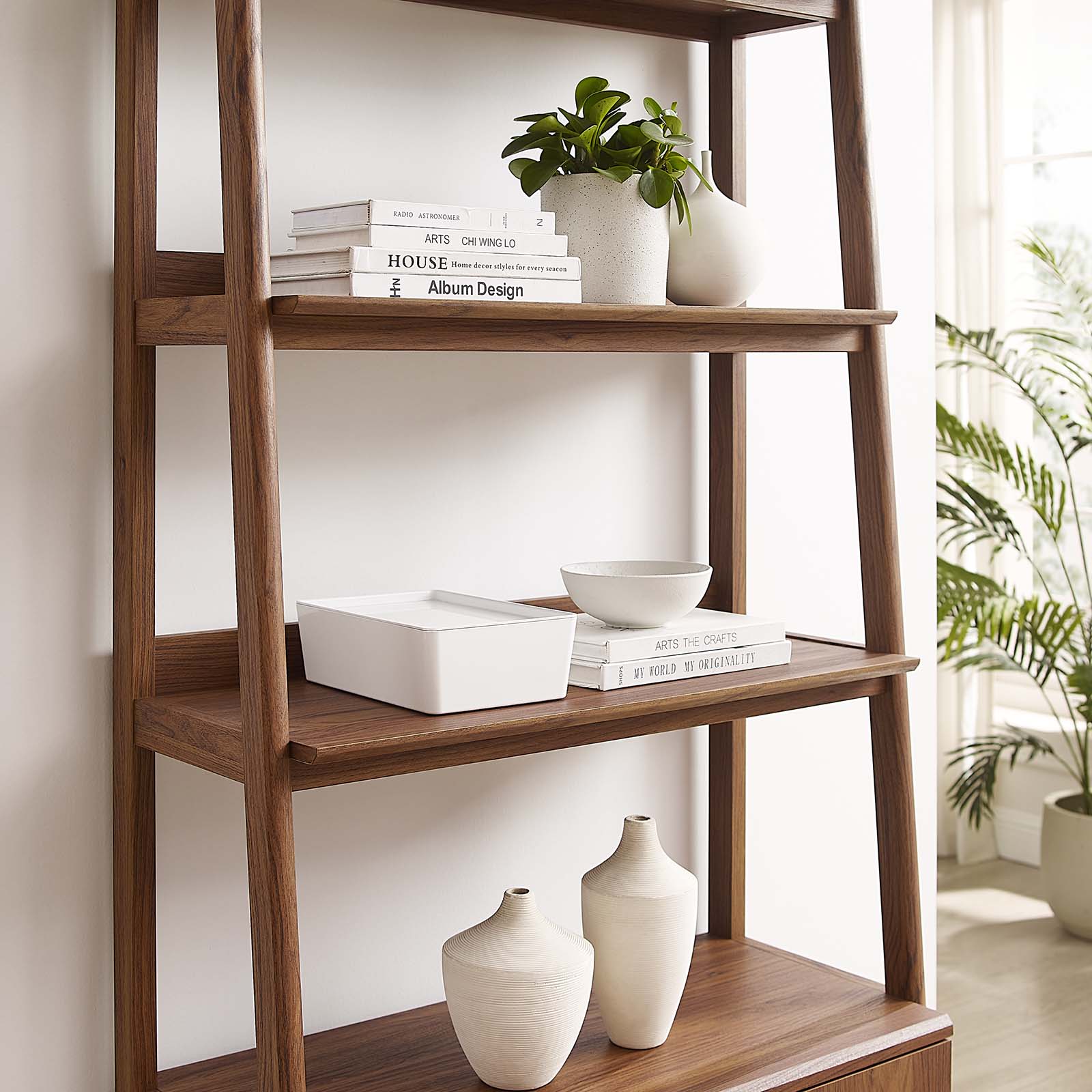 Bixby 33" Bookshelf - East Shore Modern Home Furnishings
