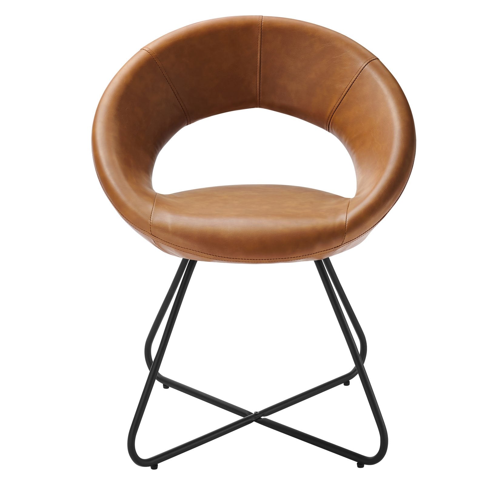 Nouvelle Vegan Leather Dining Chair Set of 2 - East Shore Modern Home Furnishings