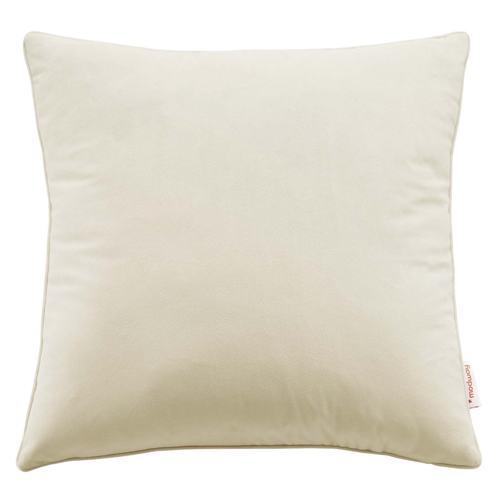 Enhance 20" Performance Velvet Throw Pillow - East Shore Modern Home Furnishings