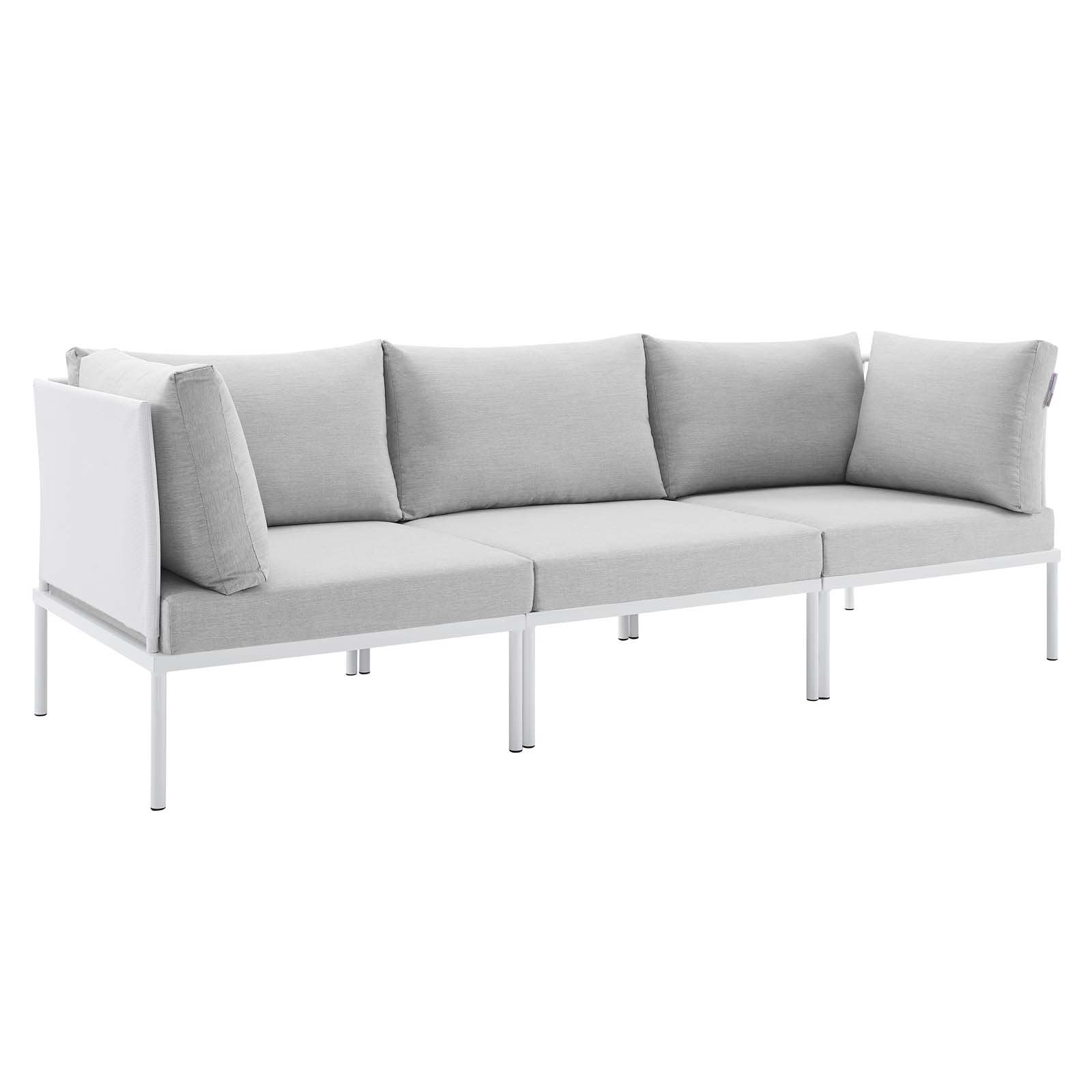 Harmony Sunbrella® Outdoor Patio Aluminum Sofa - East Shore Modern Home Furnishings