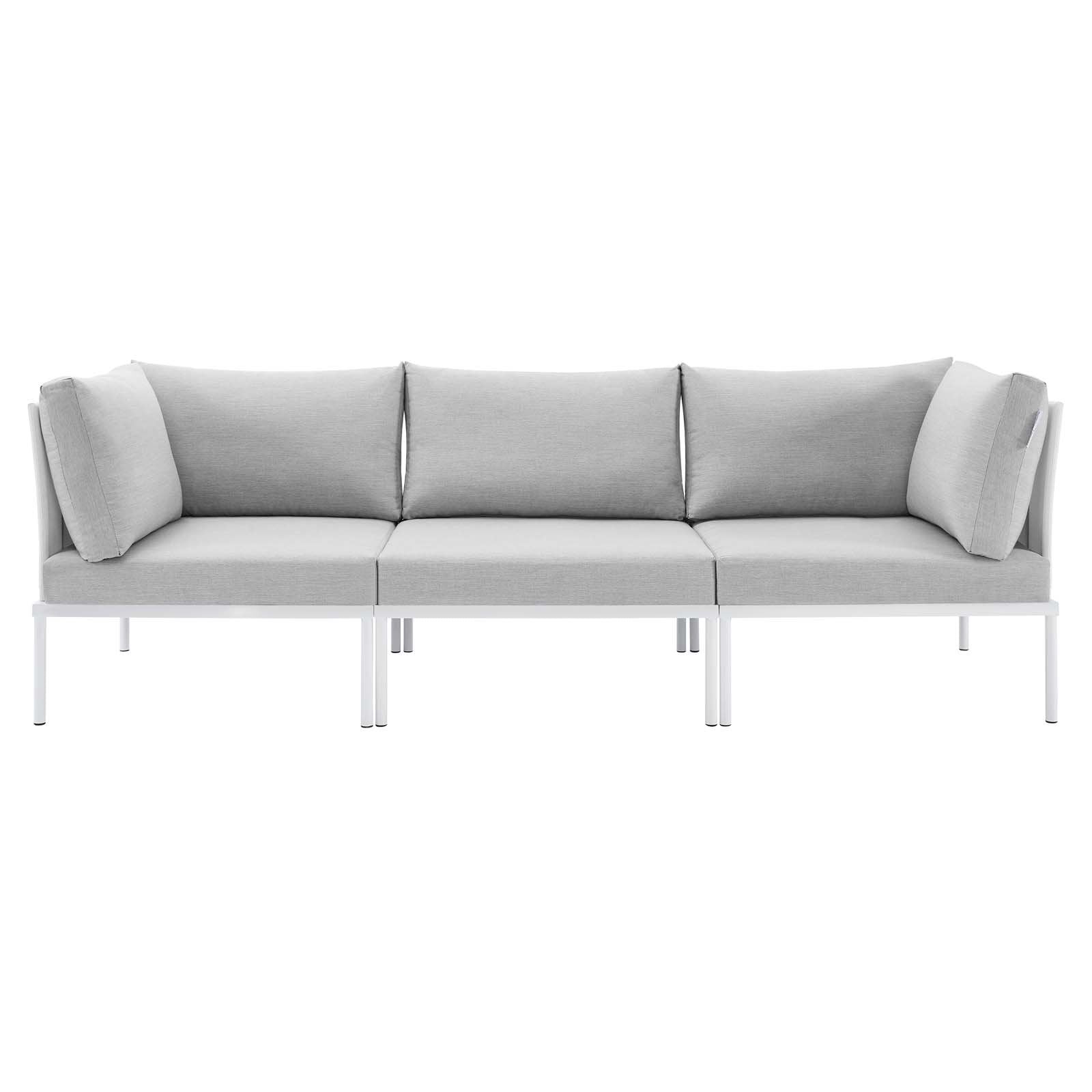 Harmony Sunbrella® Outdoor Patio Aluminum Sofa - East Shore Modern Home Furnishings