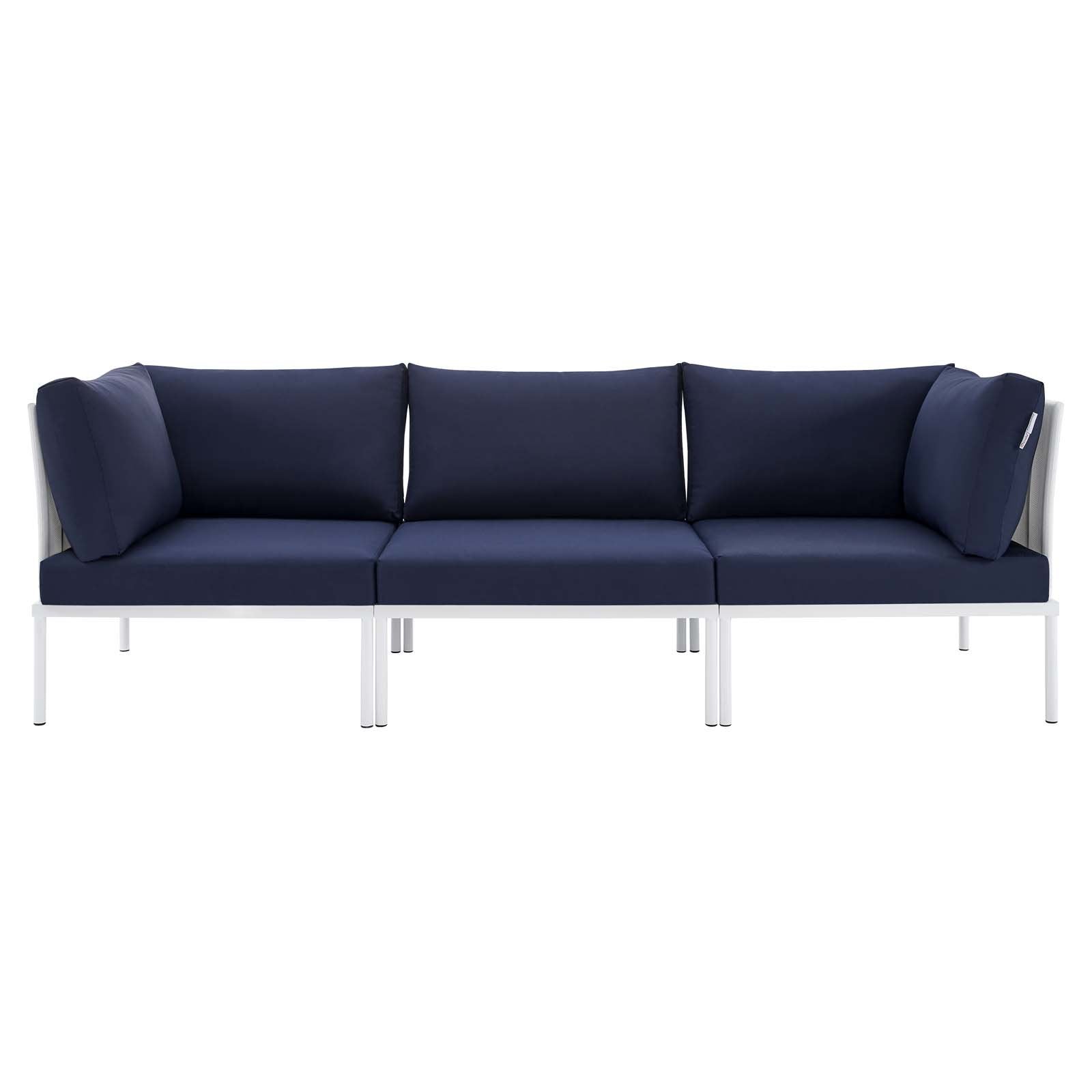 Harmony Sunbrella® Outdoor Patio Aluminum Sofa - East Shore Modern Home Furnishings