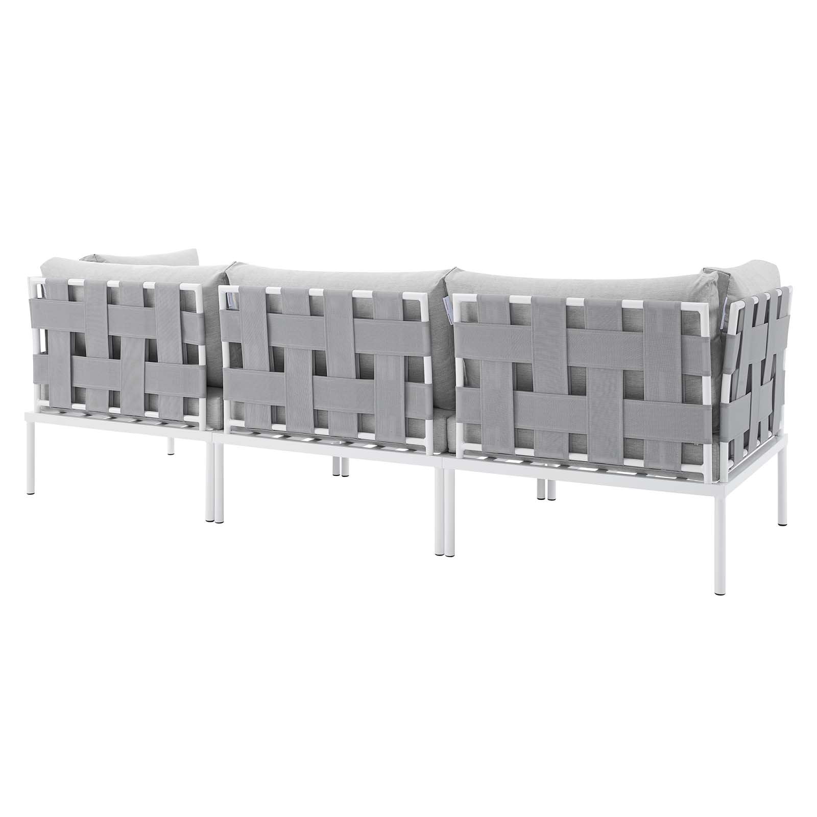 Harmony Sunbrella® Outdoor Patio Aluminum Sofa - East Shore Modern Home Furnishings