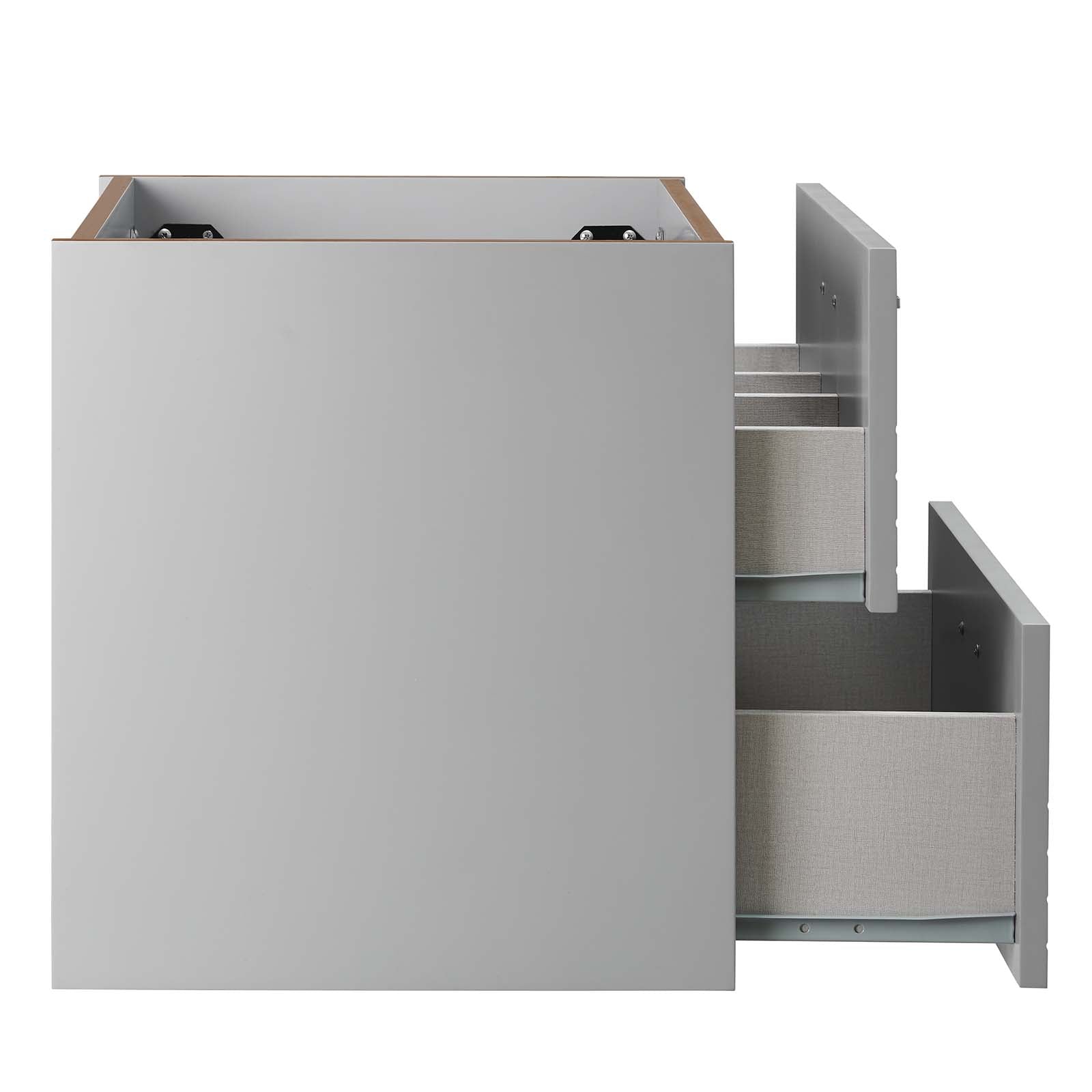 Daybreak 24" Wall-Mount Bathroom Vanity Cabinet (Sink Basin Not Included) - East Shore Modern Home Furnishings