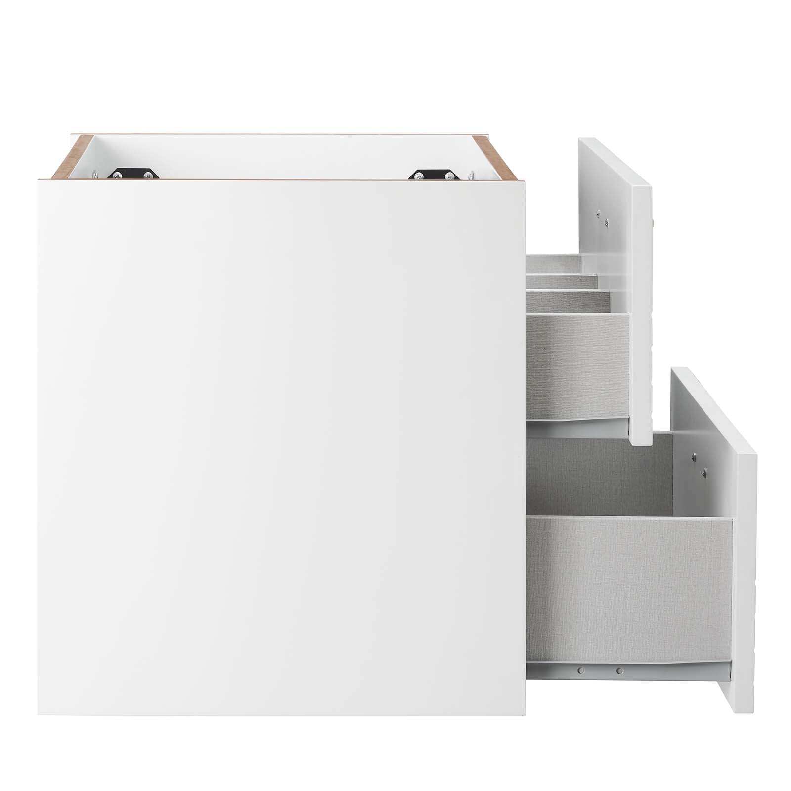 Daybreak 24" Wall-Mount Bathroom Vanity Cabinet (Sink Basin Not Included) - East Shore Modern Home Furnishings