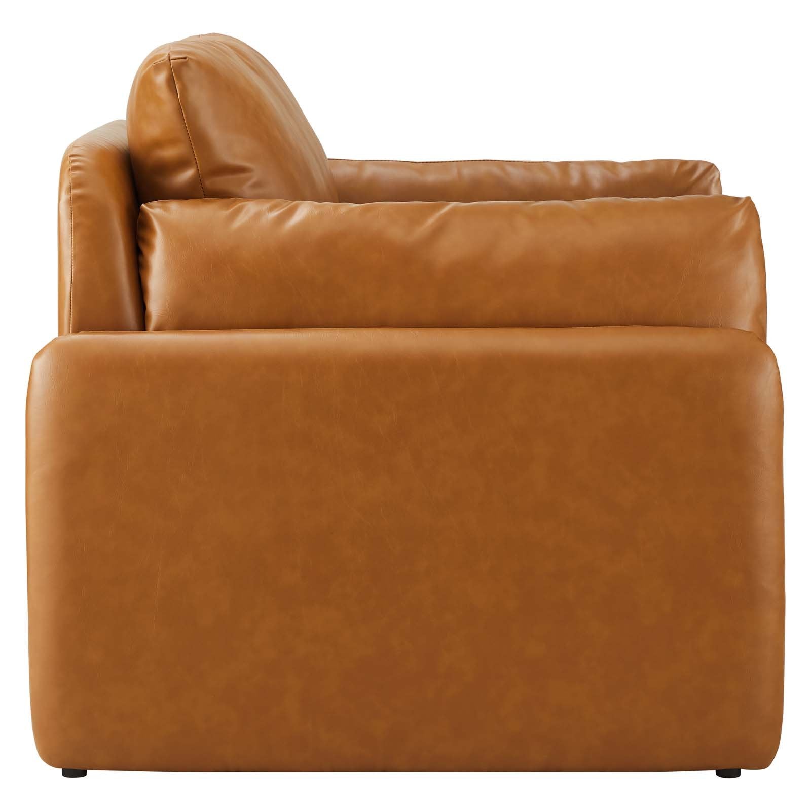 Indicate Vegan Leather Armchair - East Shore Modern Home Furnishings