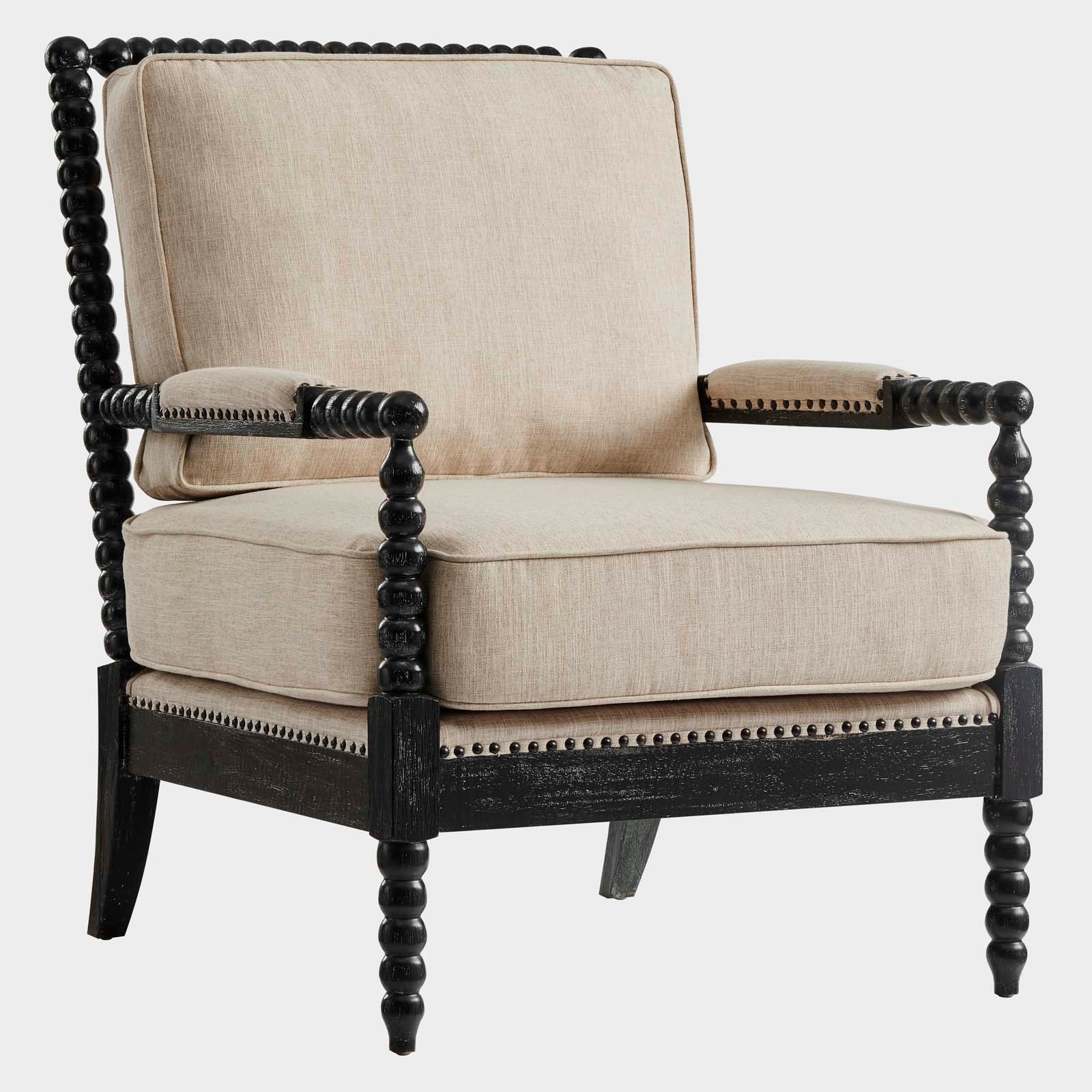 Revel Fabric Upholstered Upholstered Fabric Armchair - East Shore Modern Home Furnishings