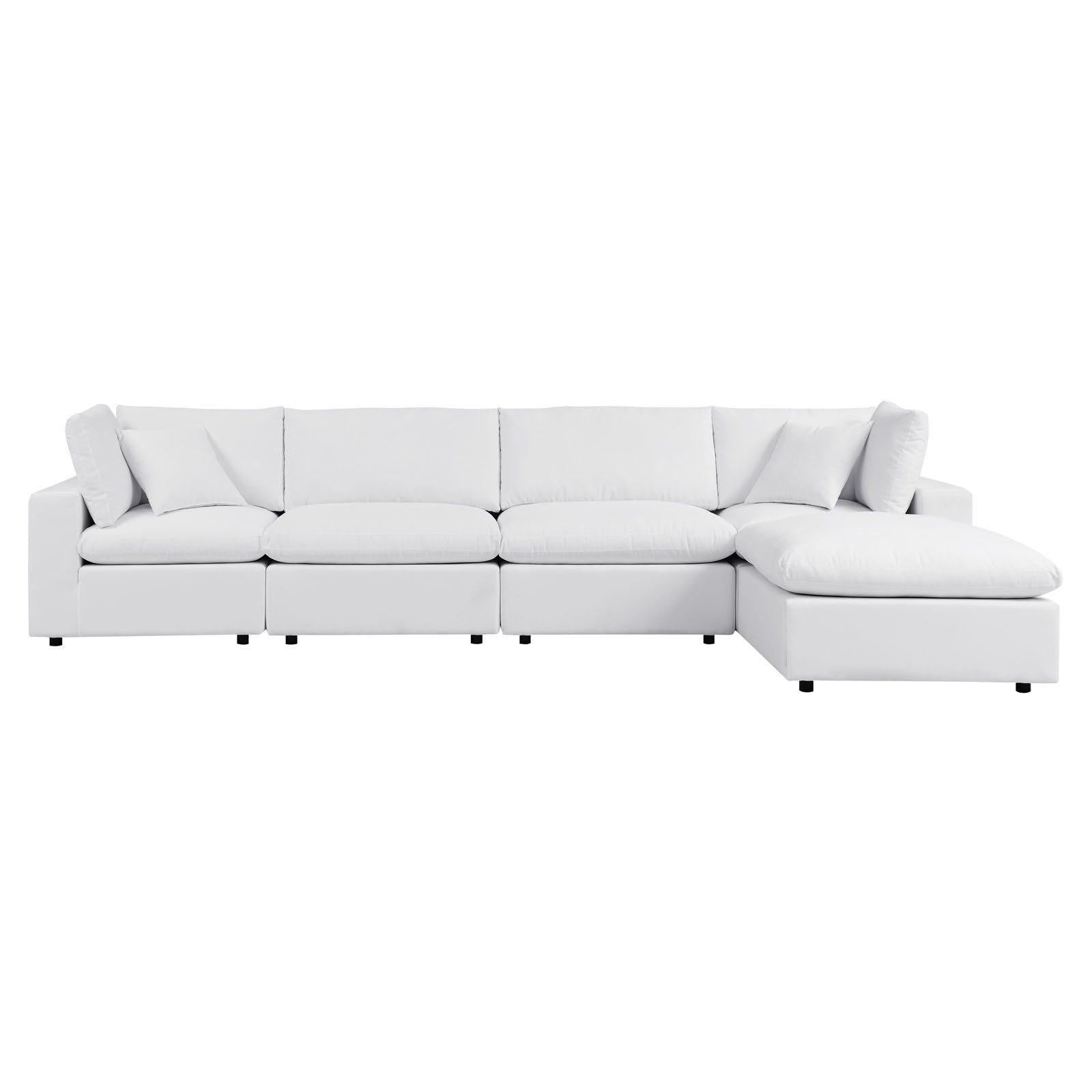 Commix 5-Piece Sunbrella® Outdoor Patio Sectional Sofa - East Shore Modern Home Furnishings