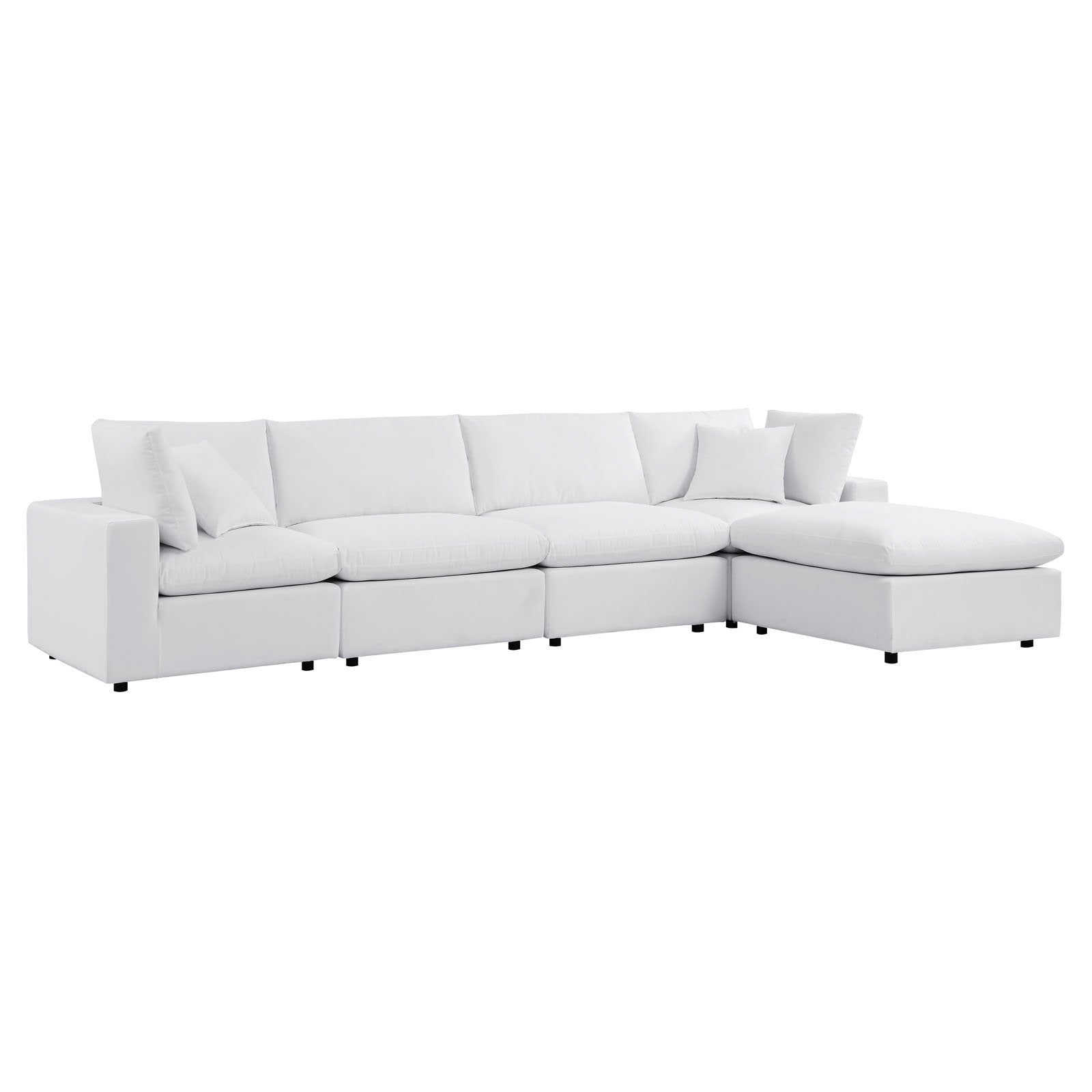 Commix 5-Piece Sunbrella® Outdoor Patio Sectional Sofa - East Shore Modern Home Furnishings