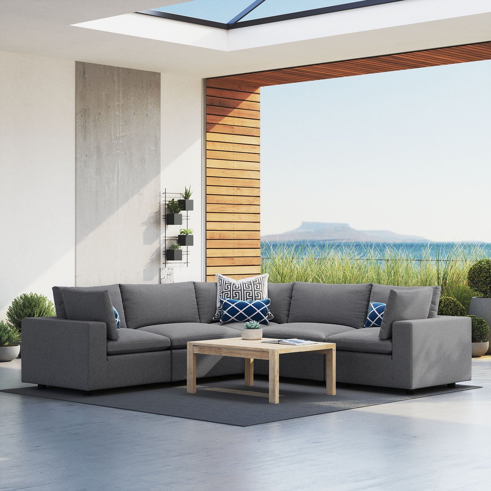 Sunbrella best sale patio sectional