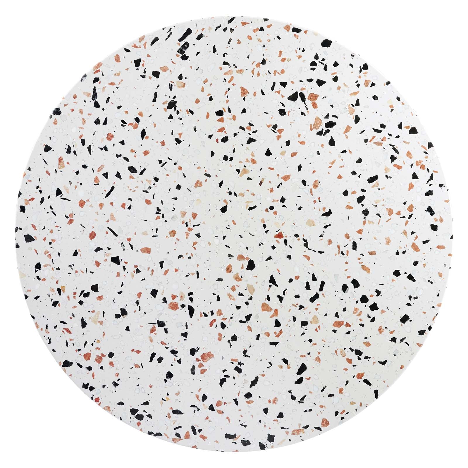 Verne 40" Round Terrazzo Dining Table - East Shore Modern Home Furnishings