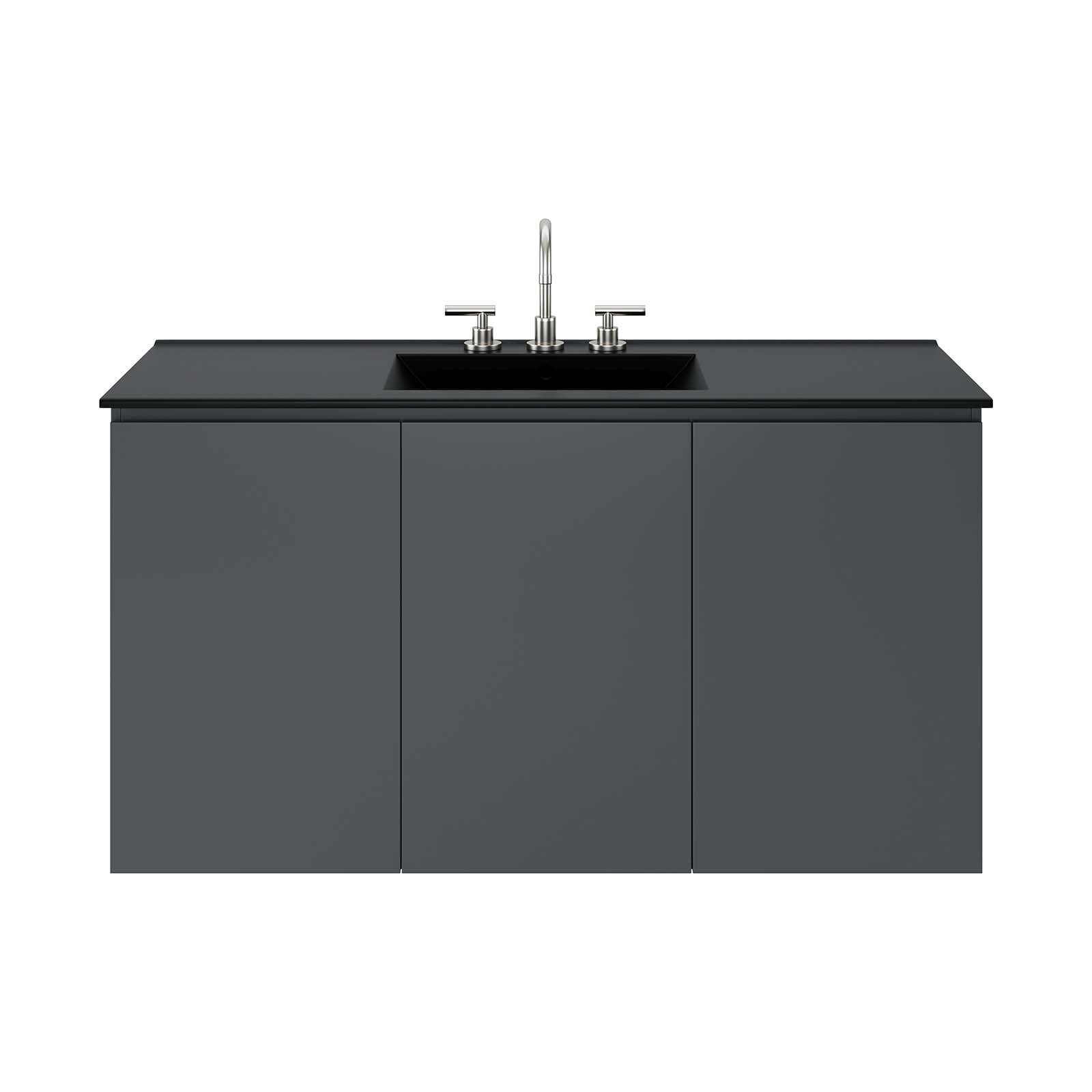 Bryn 48" Wall-Mount Bathroom Vanity - East Shore Modern Home Furnishings