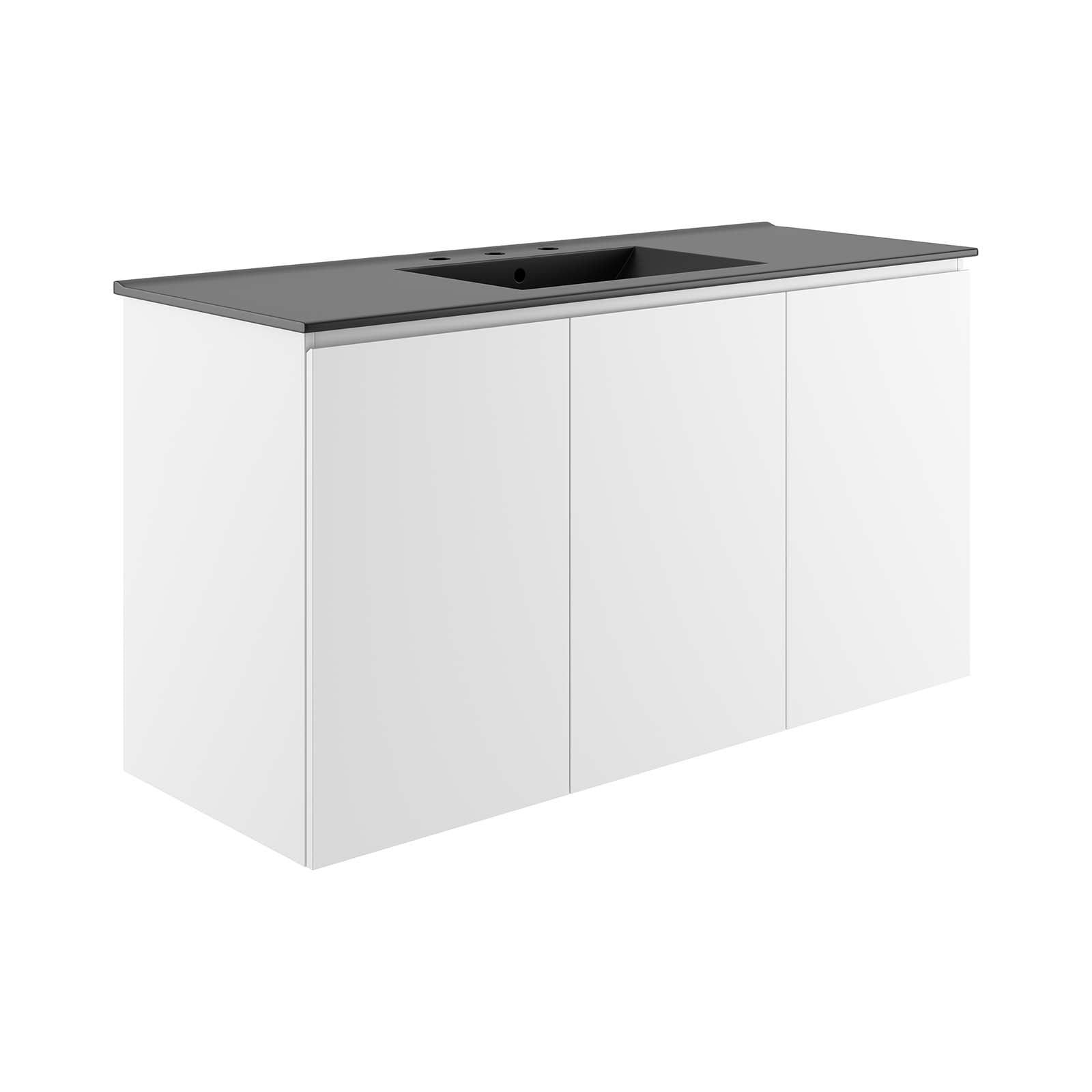 Bryn 48" Wall-Mount Bathroom Vanity - East Shore Modern Home Furnishings