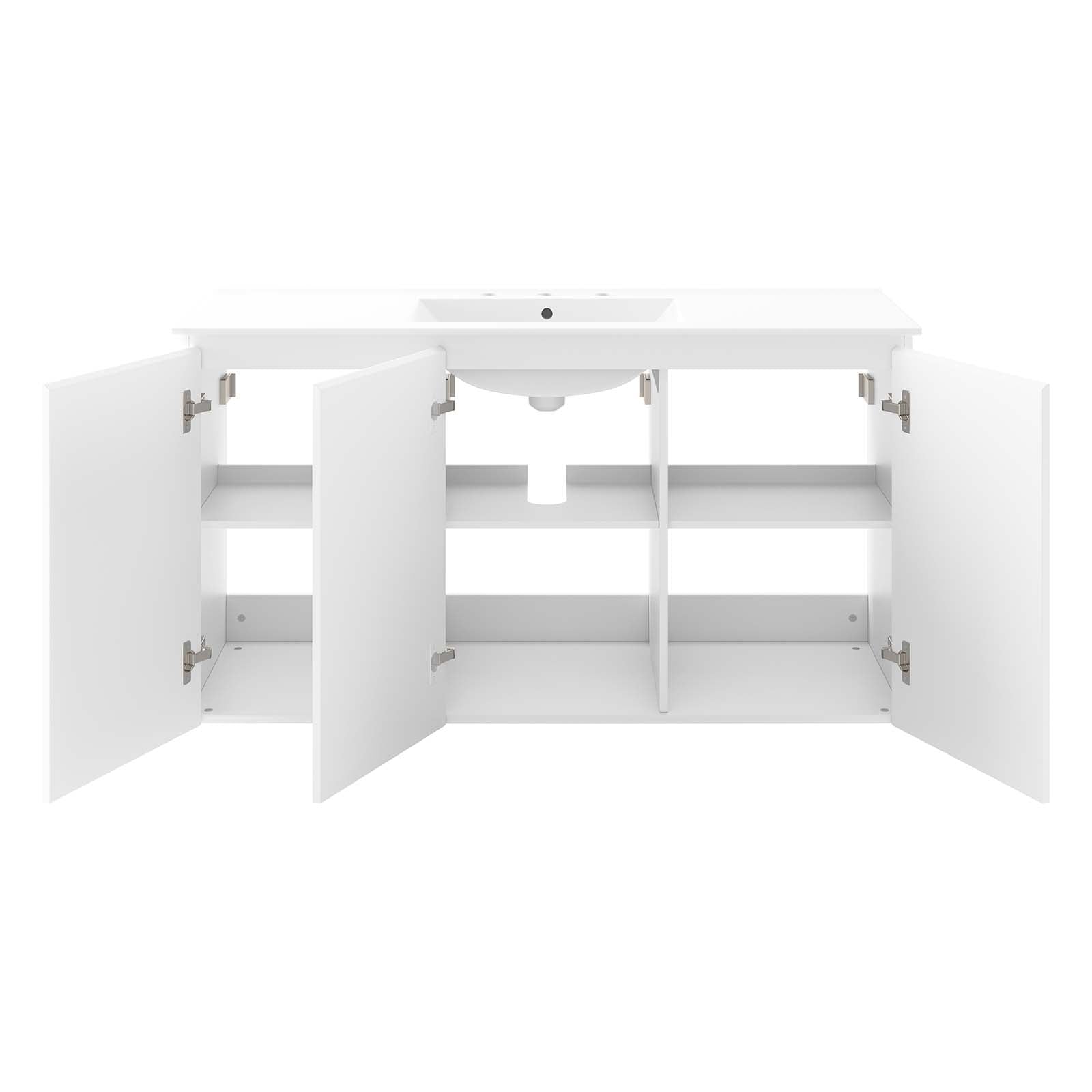 Bryn 48" Wall-Mount Bathroom Vanity - East Shore Modern Home Furnishings