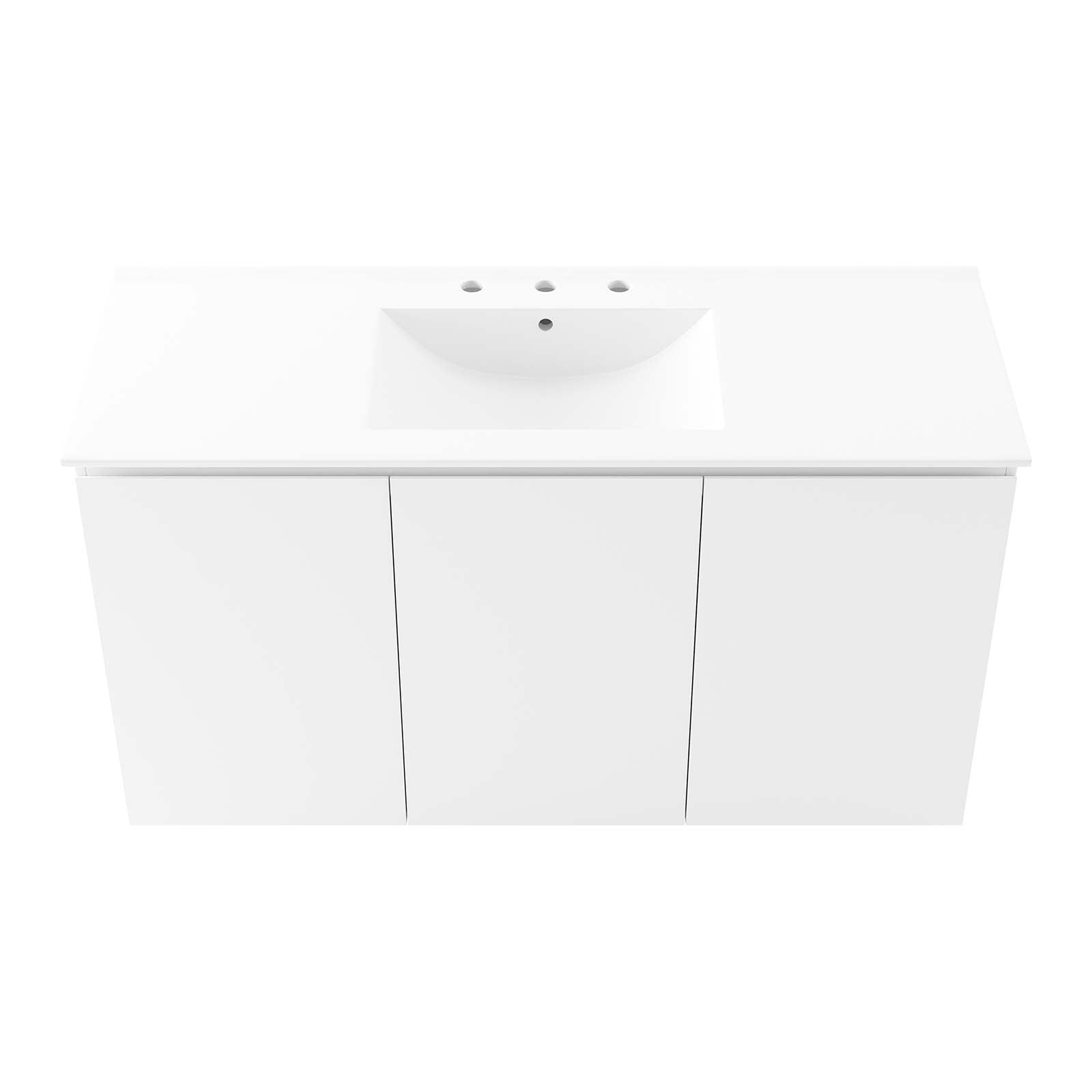 Bryn 48" Wall-Mount Bathroom Vanity - East Shore Modern Home Furnishings