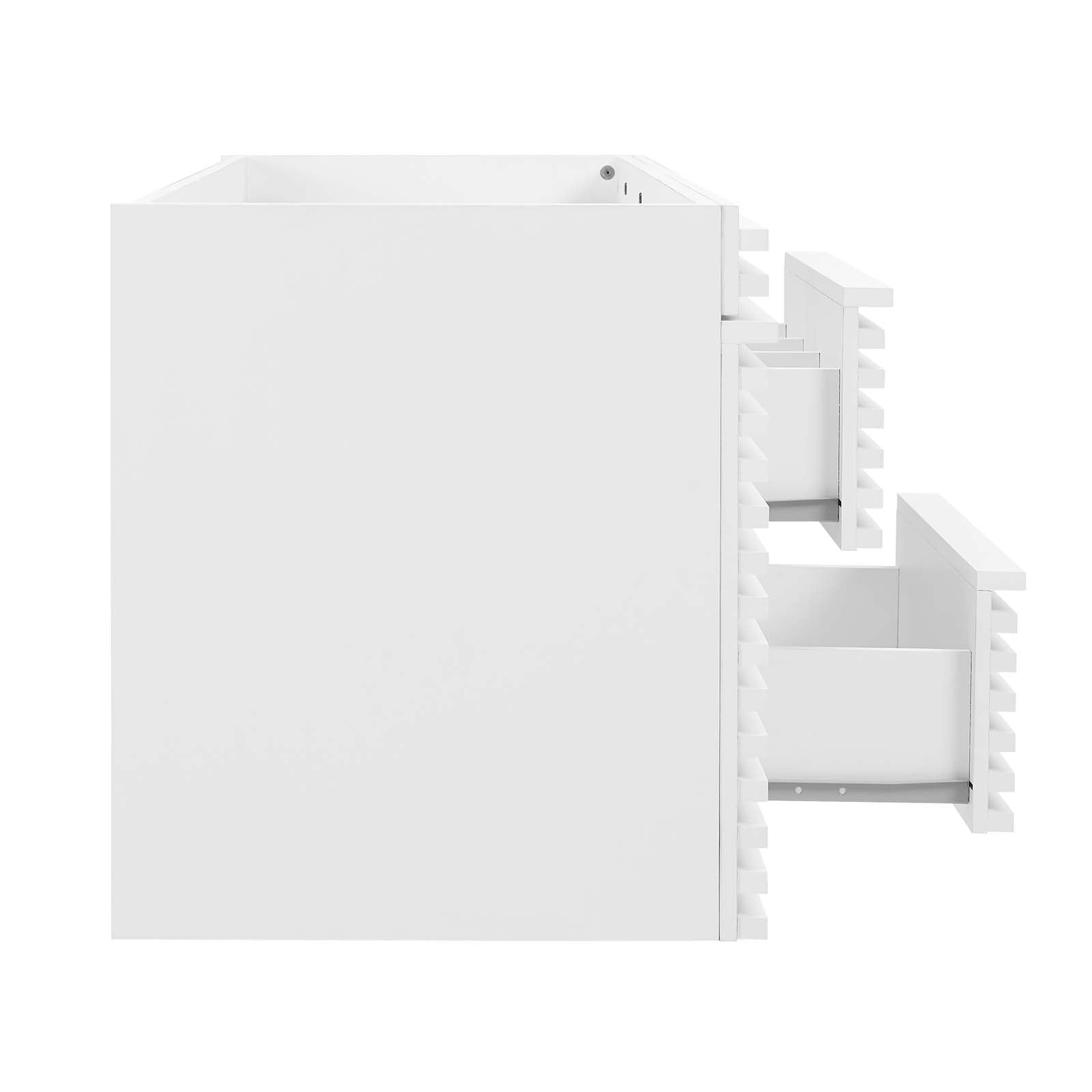 Render 48" Wall-Mount Bathroom Vanity Cabinet (Sink Basin Not Included) Single Sink Compatible - East Shore Modern Home Furnishings