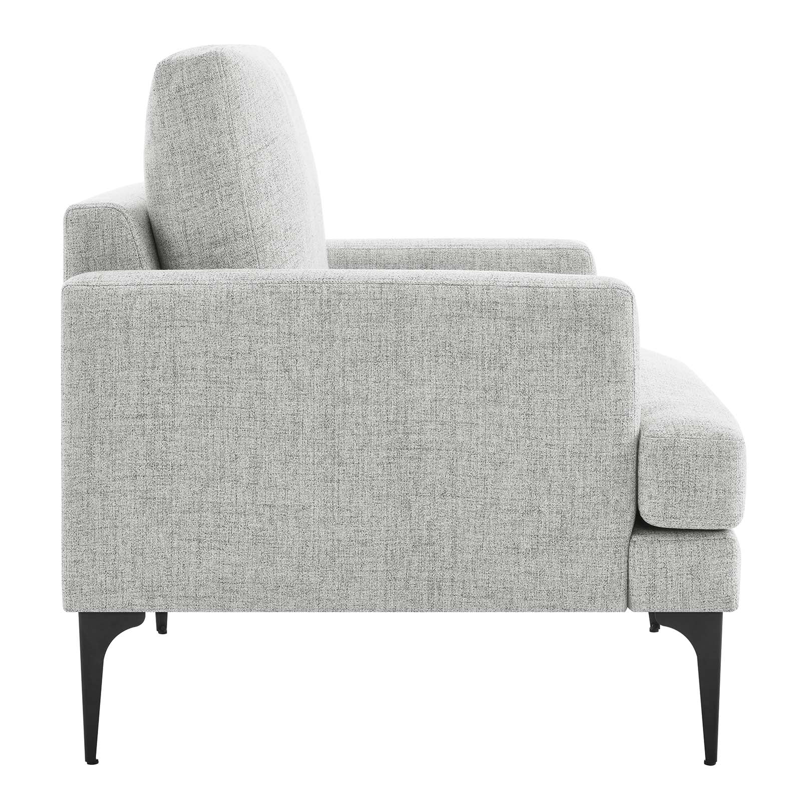 Evermore Upholstered Fabric Armchair - East Shore Modern Home Furnishings