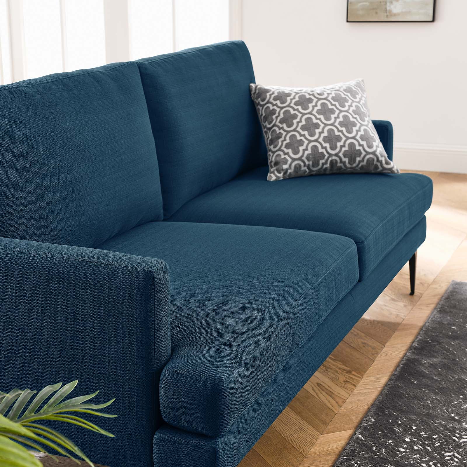 Evermore Upholstered Fabric Sofa - East Shore Modern Home Furnishings