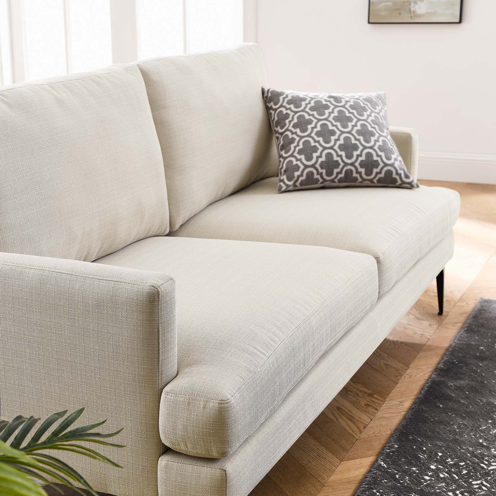 Evermore Upholstered Fabric Sofa - East Shore Modern Home Furnishings