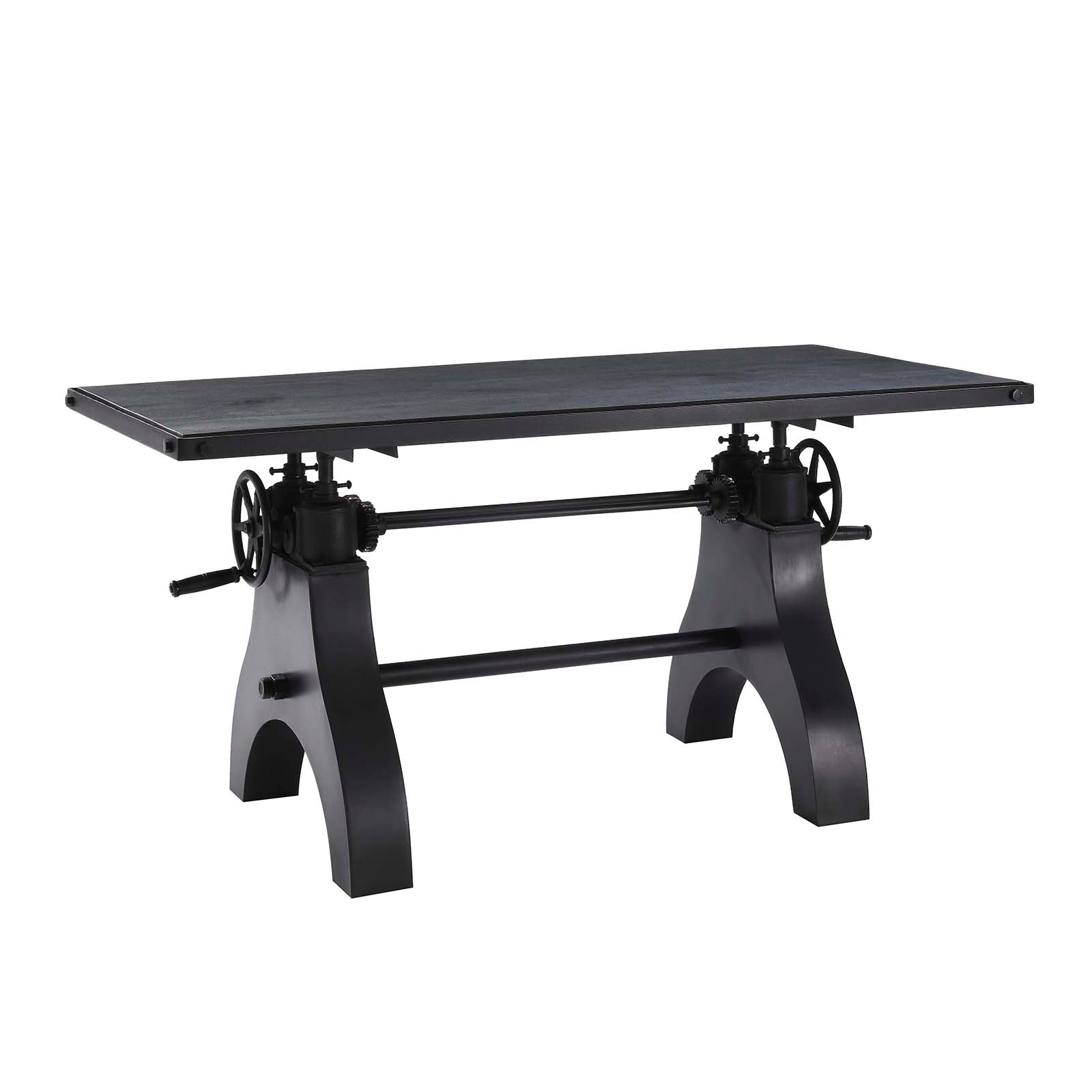 Genuine 60" Adjustable Height Dining Table and Computer Desk - East Shore Modern Home Furnishings