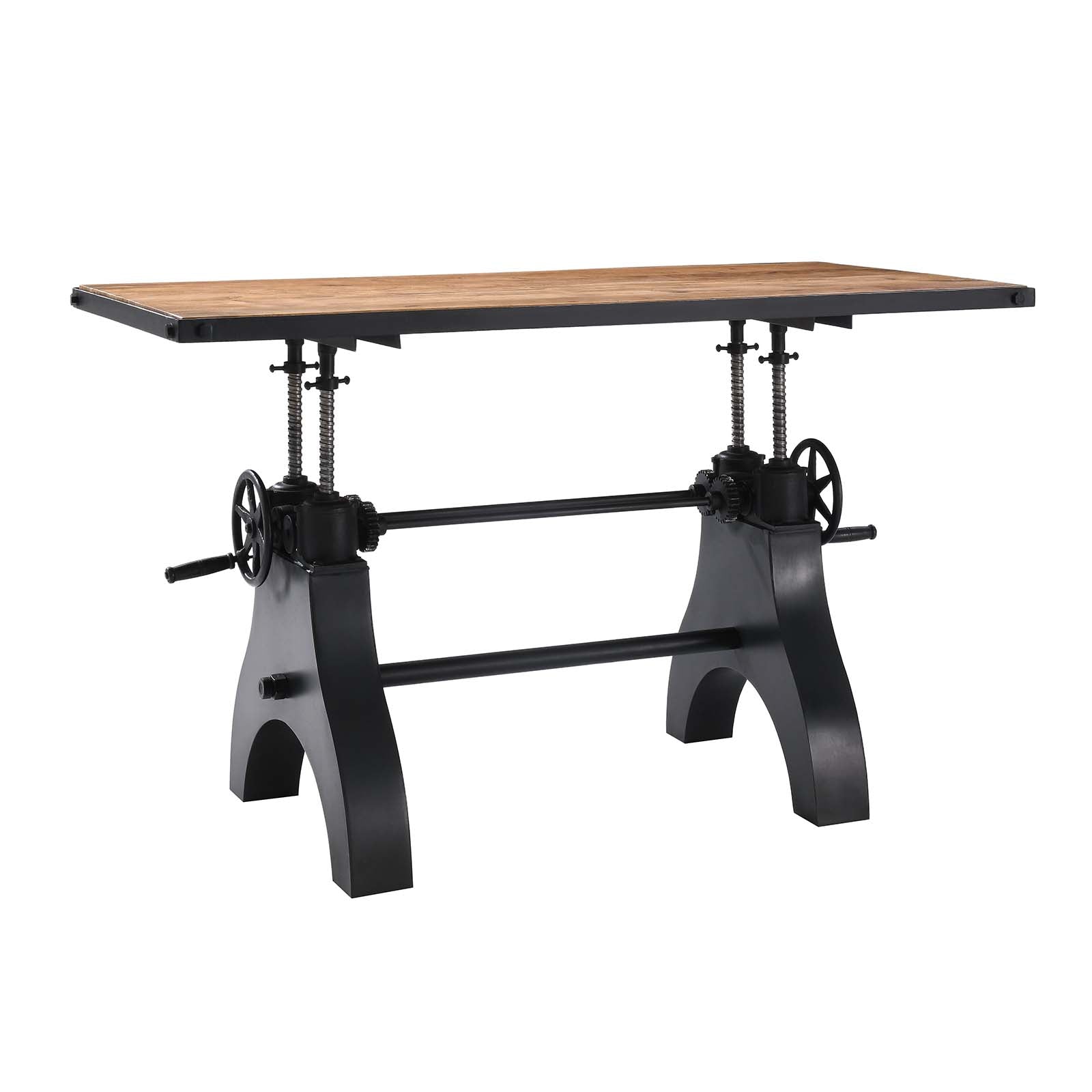 Genuine 60" Adjustable Height Dining Table and Computer Desk - East Shore Modern Home Furnishings